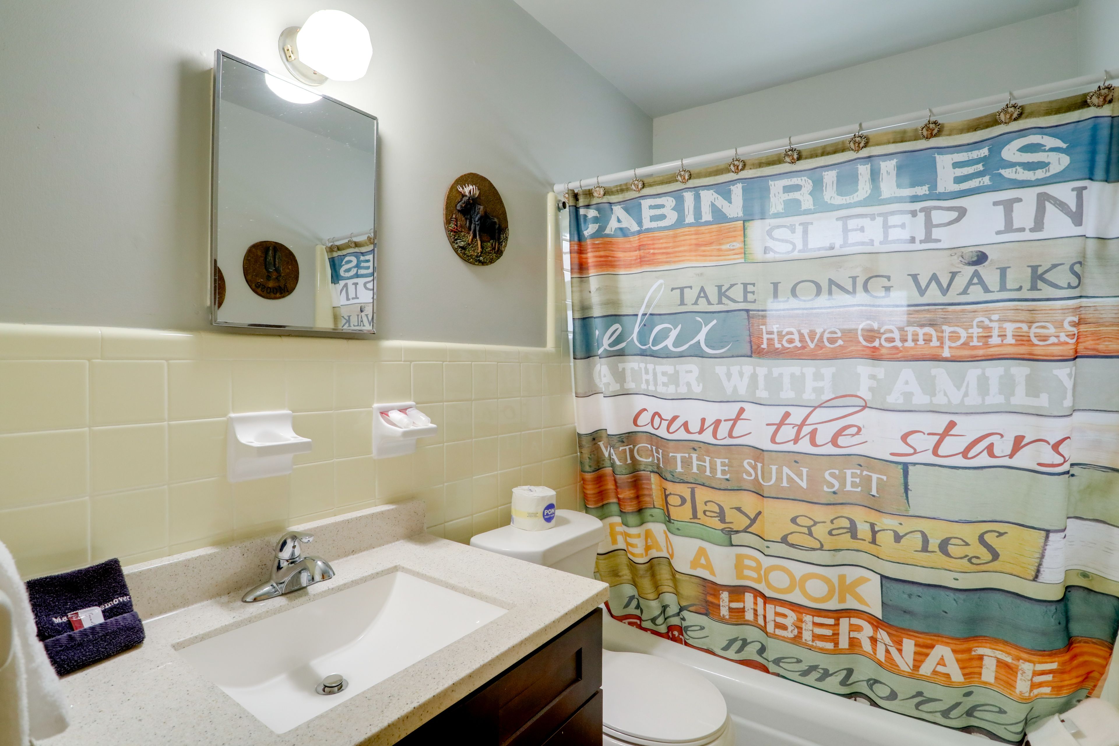 Full Bath | Towels | Hair Dryer