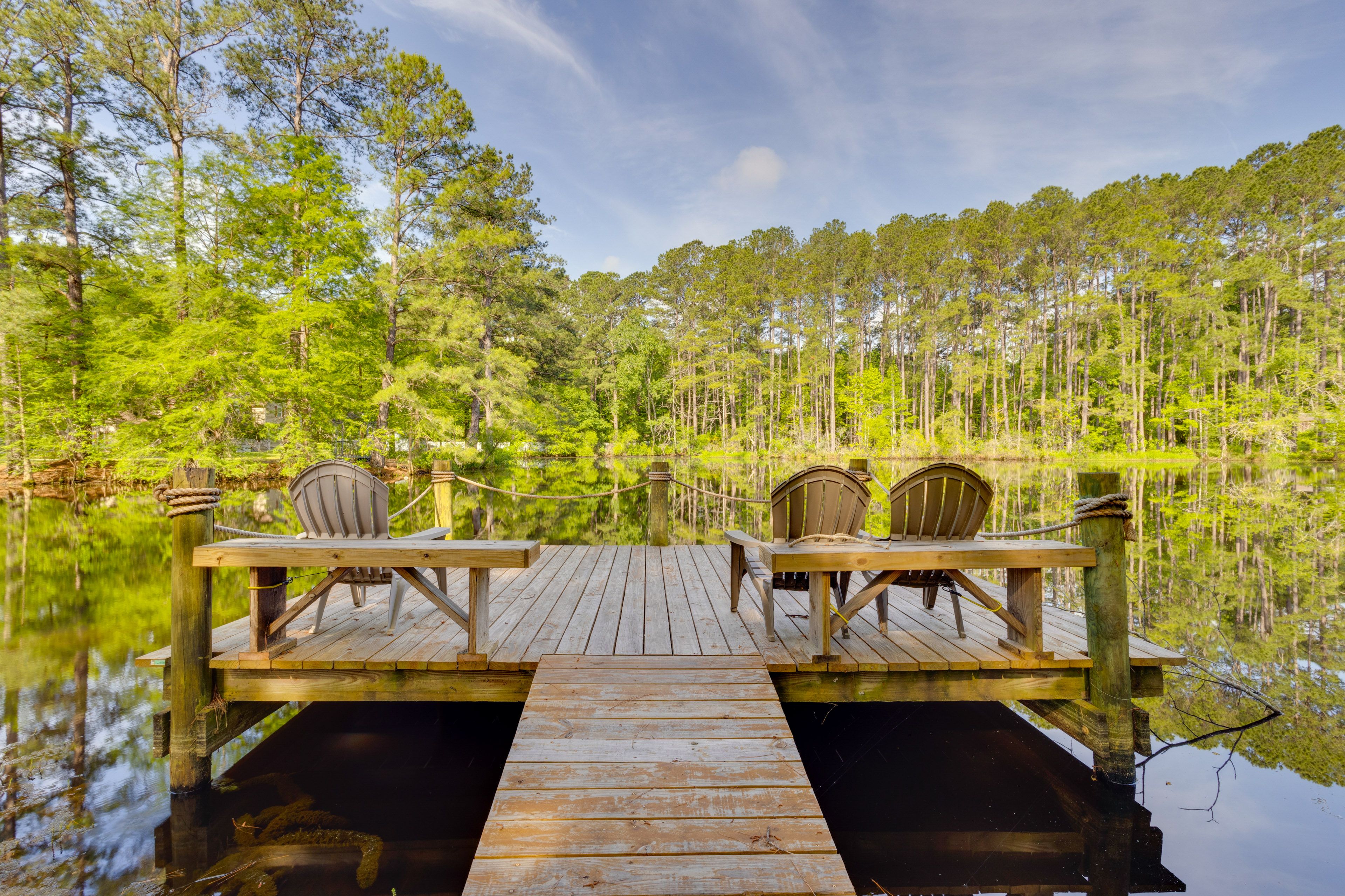 Private Dock | Canoe Provided | Grill | Hammock