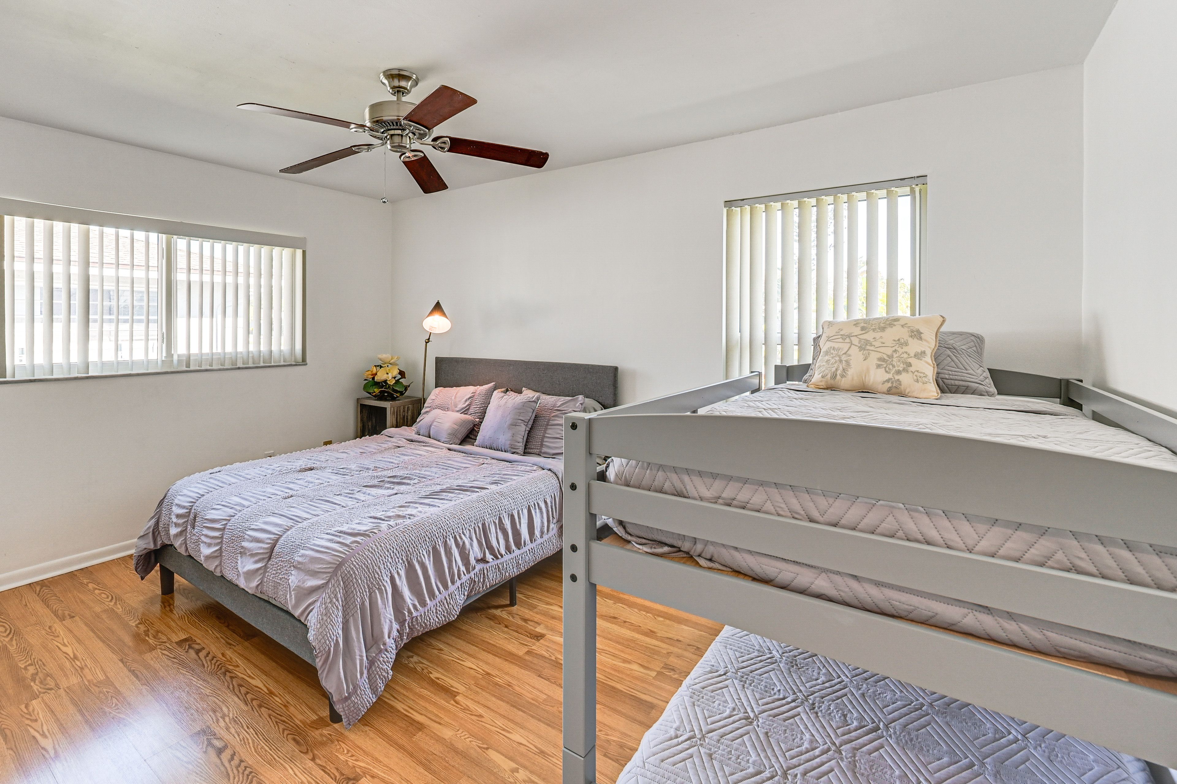 Bedroom 3 | Queen Bed | Twin Bunk Bed