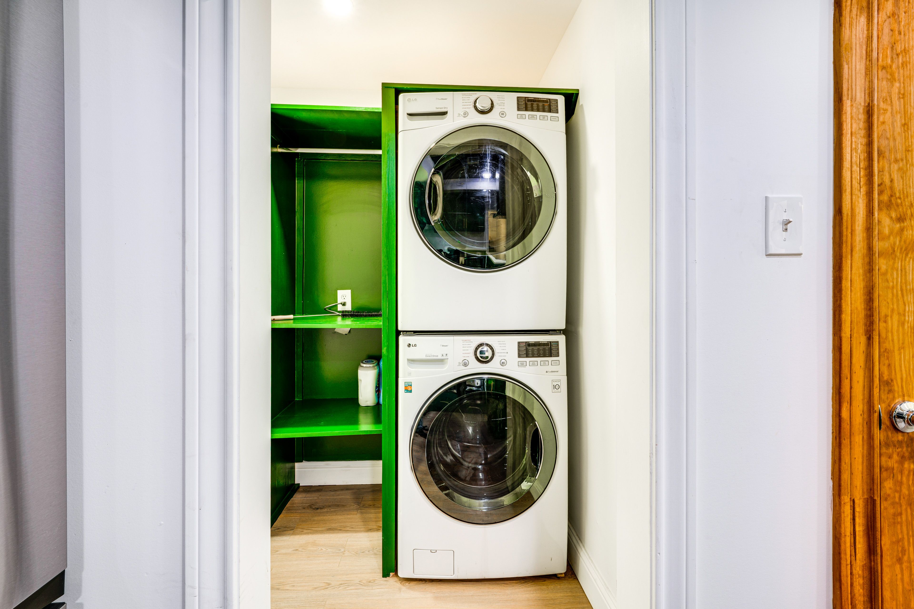Washer & Dryer | Laundry Detergent Provided