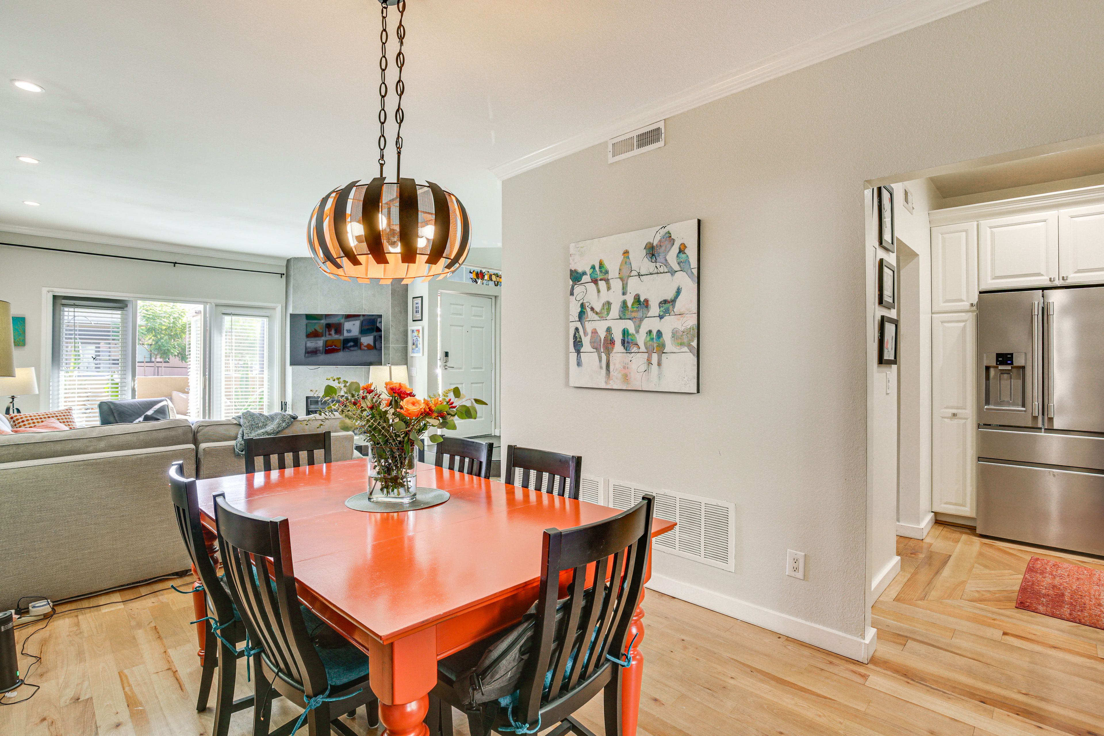 Dining Room | 1st Floor | Central A/C & Heat