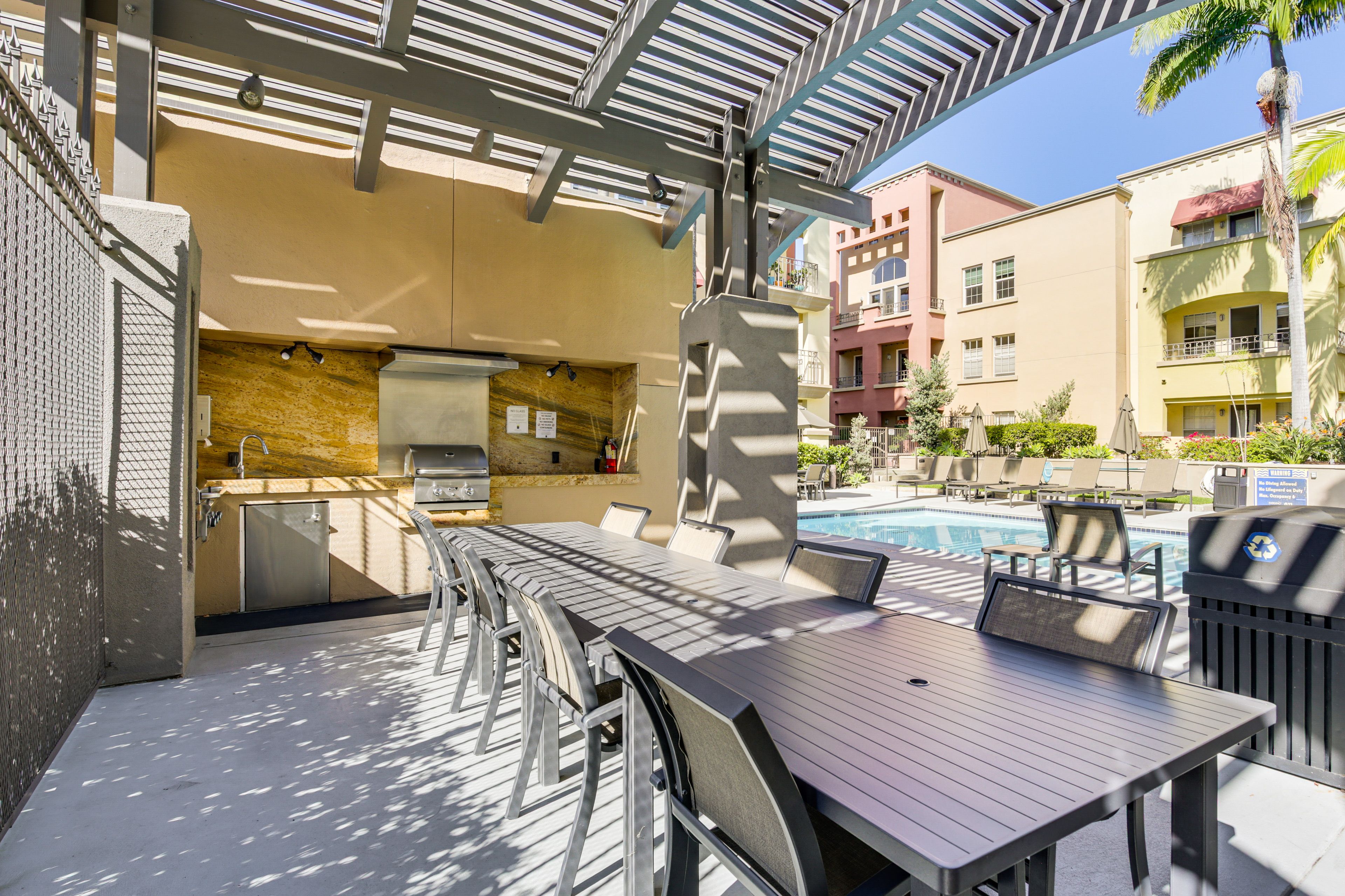 Community Pool & Grill Area