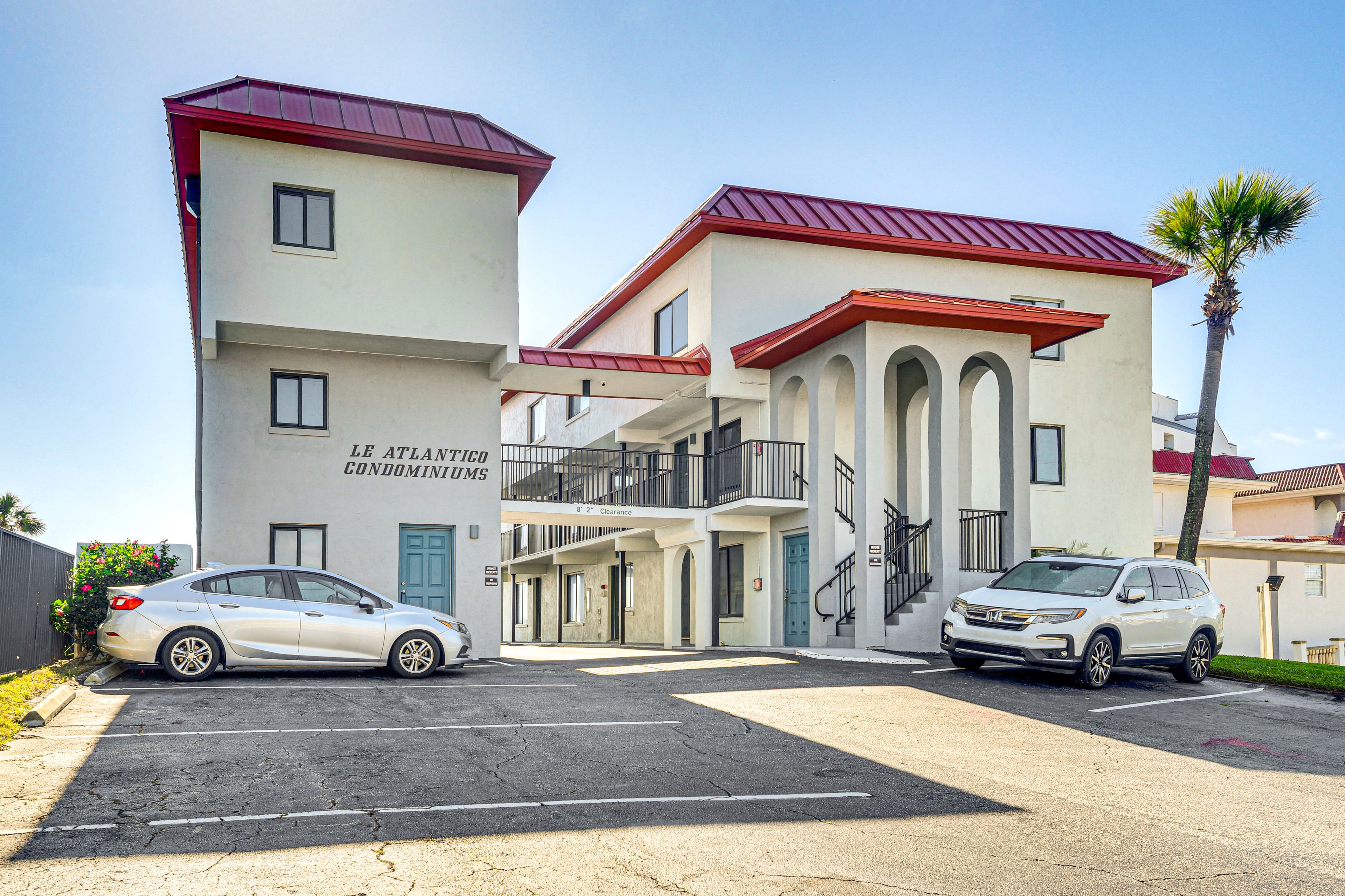 Condo Exterior | Assigned Parking Space (1 Vehicle)