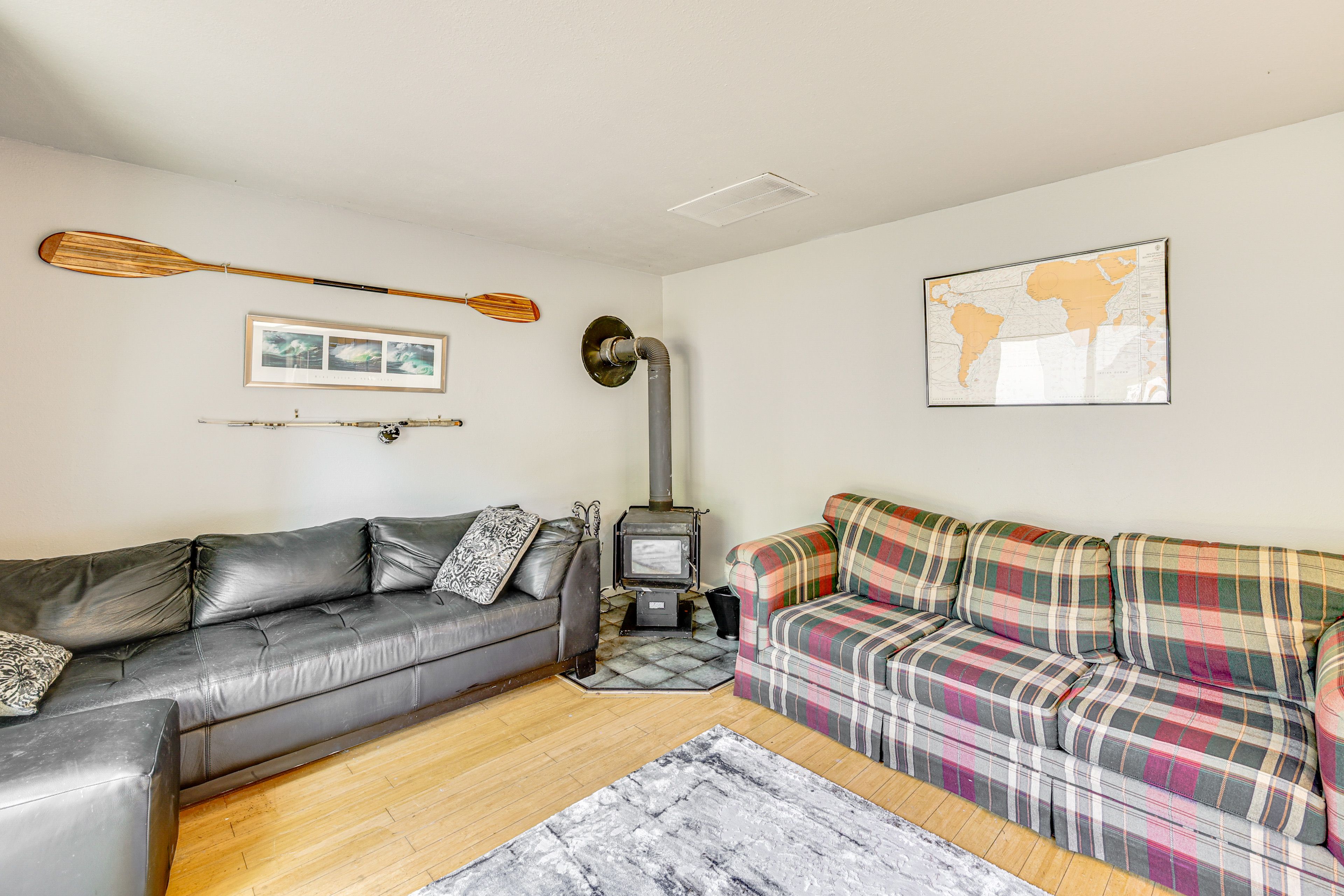 Family Room | 1st Floor | Wood-Burning Stove