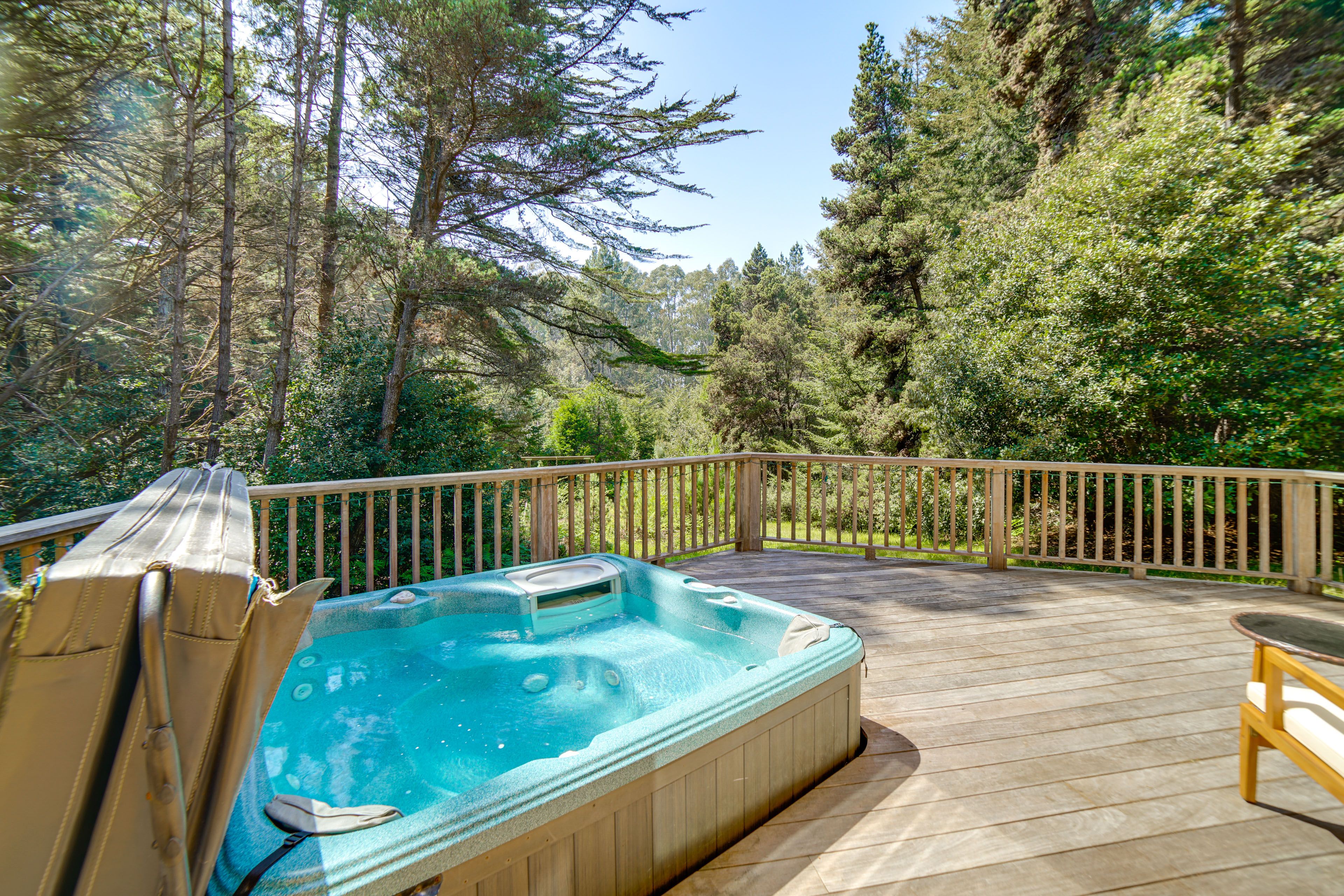 Fort Bragg Vacation Rental | 2BR | 1.5BA | Steps to Enter | 1,050 Sq Ft