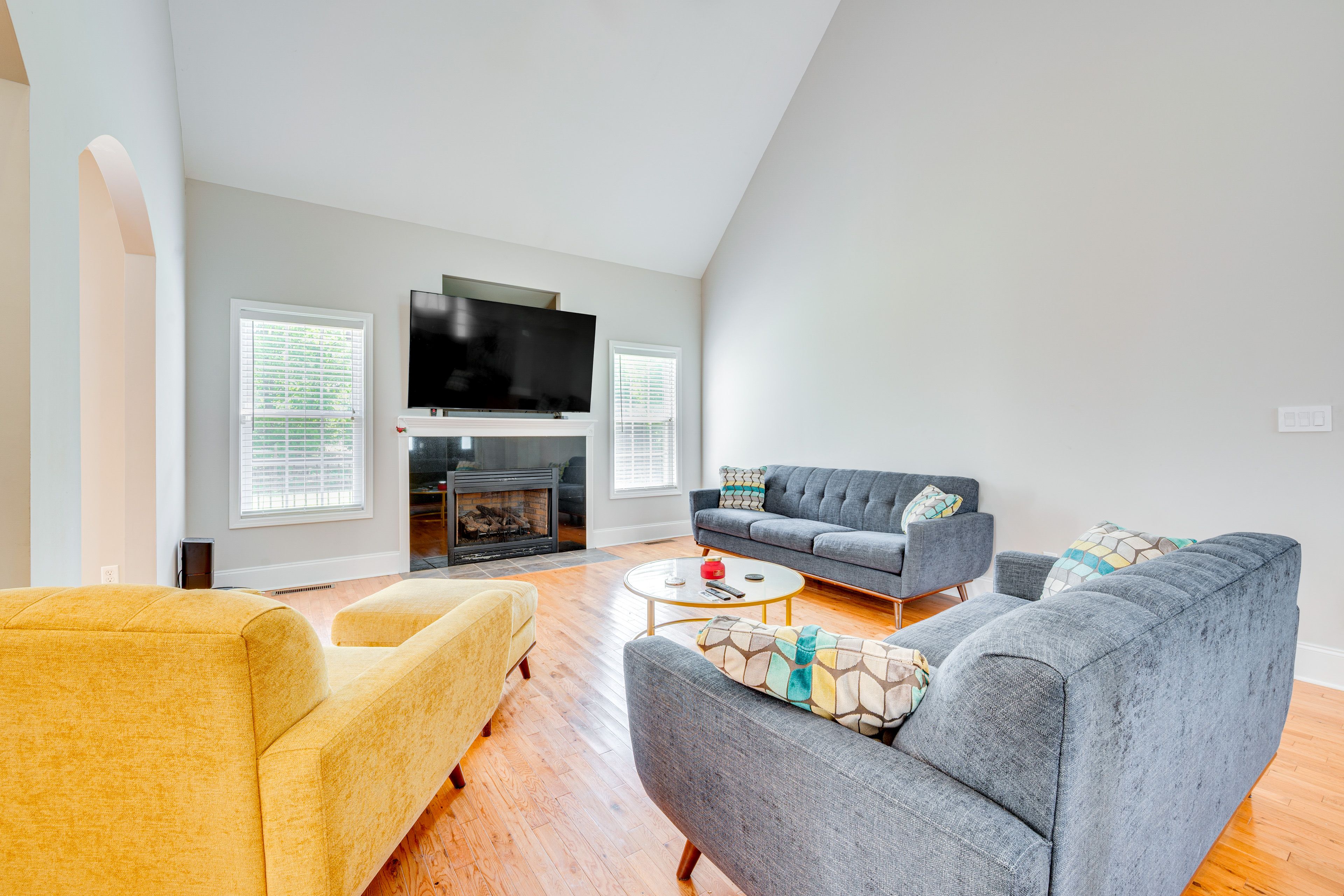 Living Room | 1st Floor | Central A/C & Heating