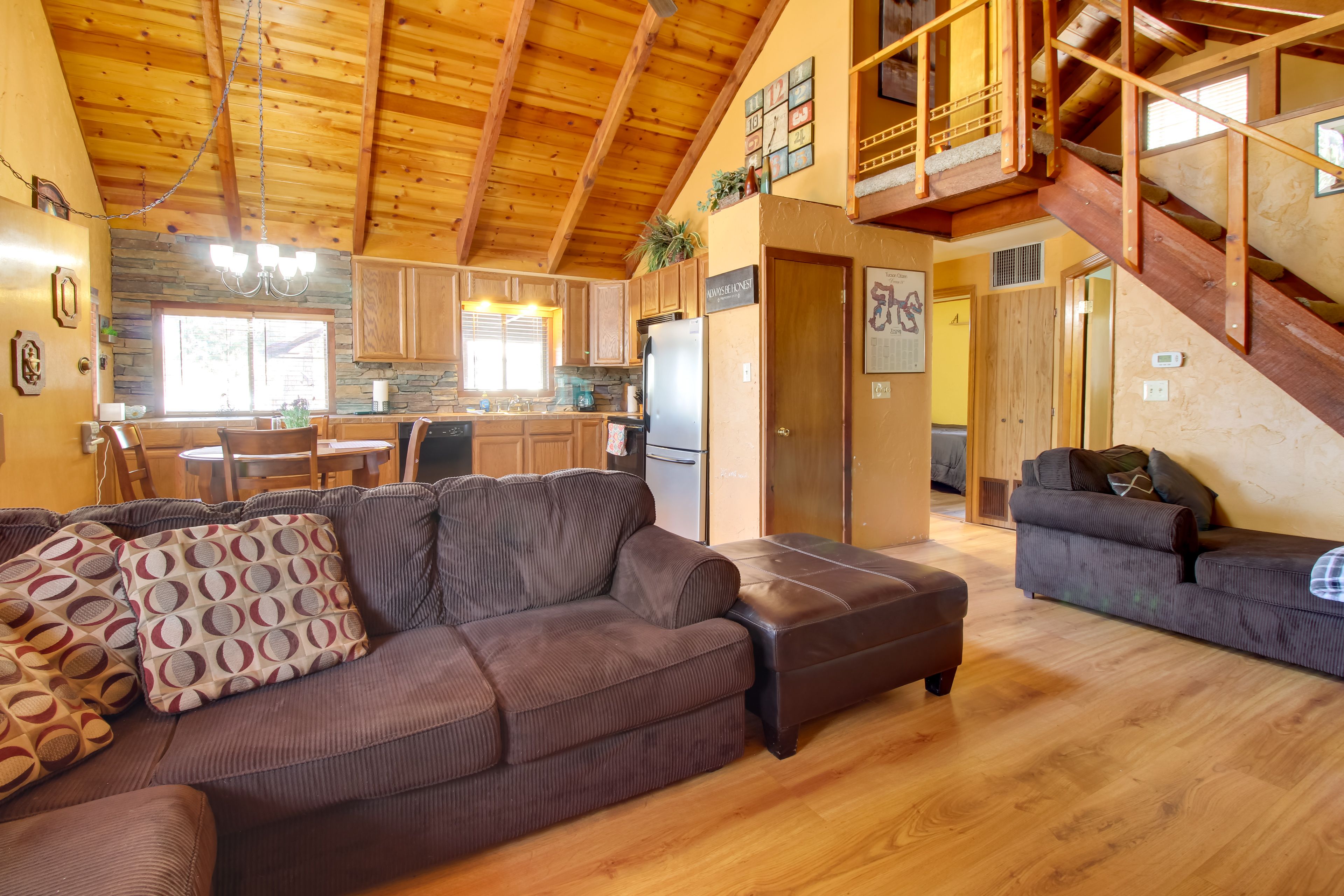 Living Room | 1st Floor | Central A/C & Heat | Free WiFi