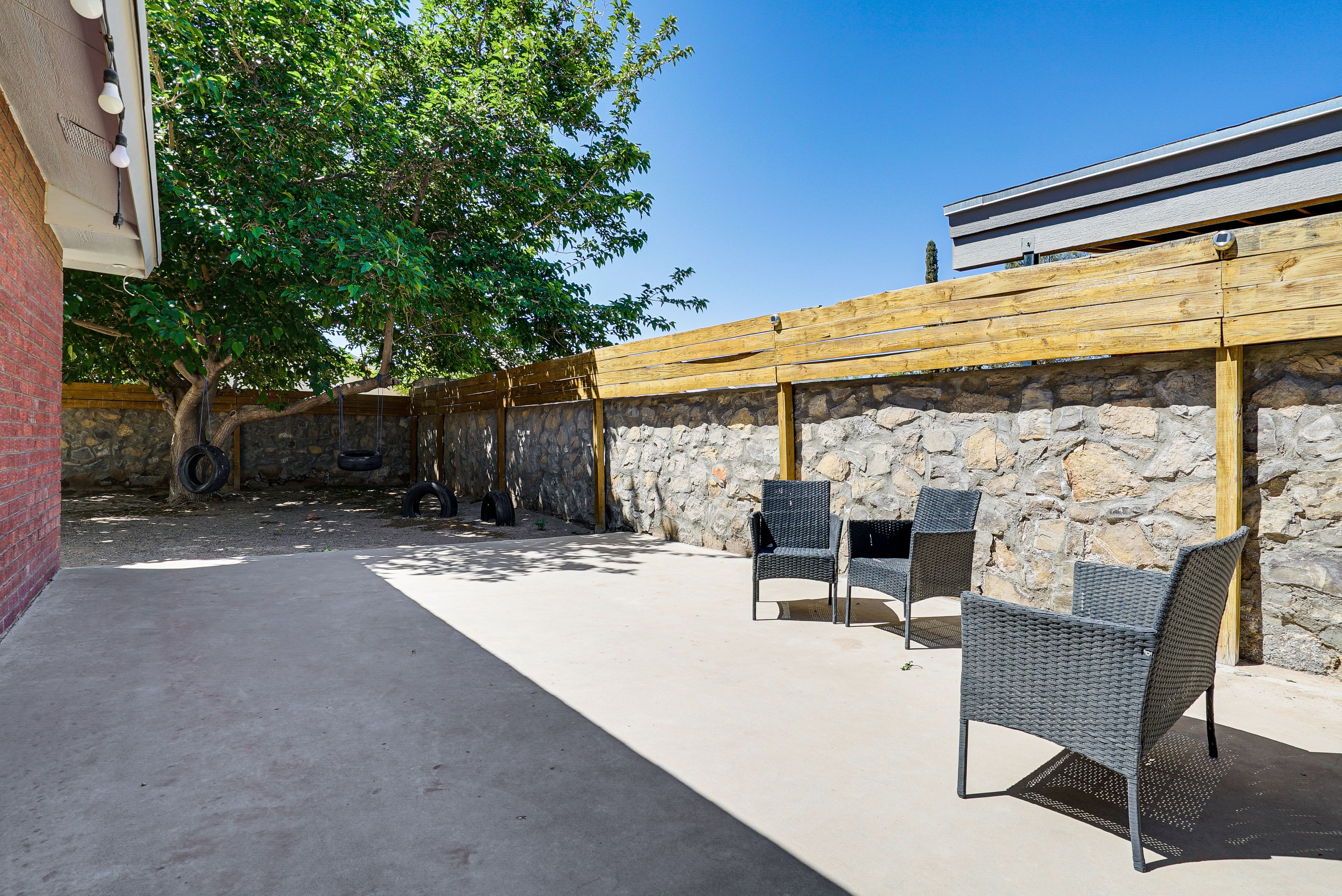 Private Patio | Fenced Yard | Single-Story Home