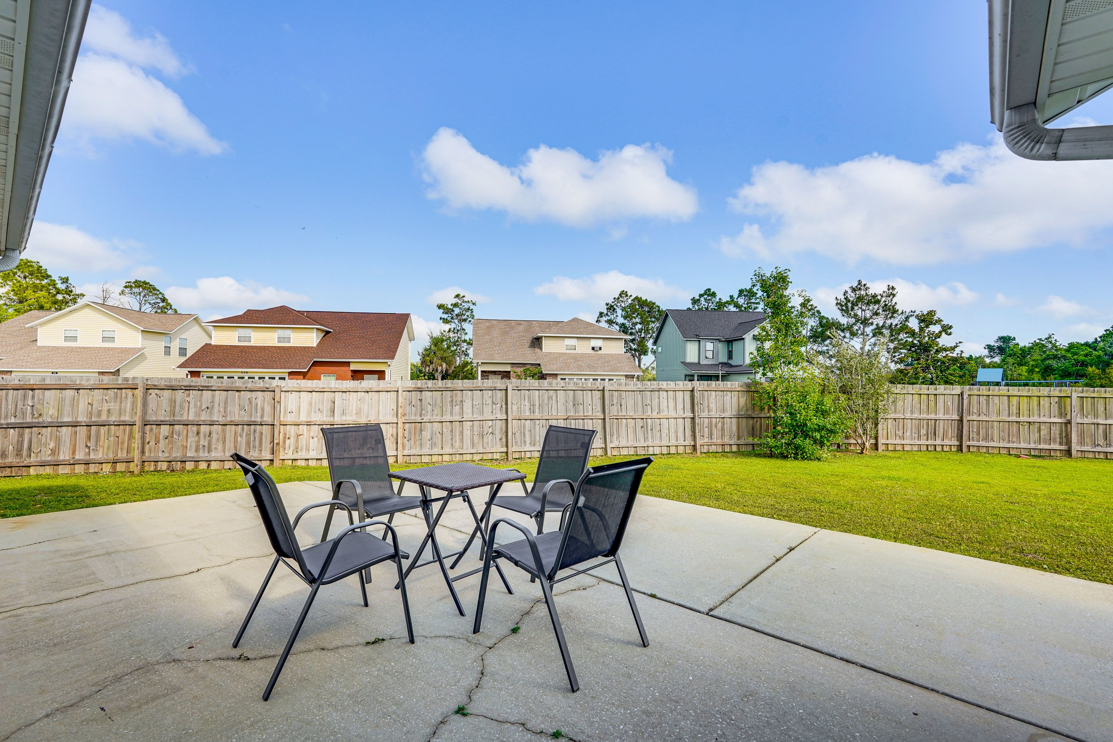 House Exterior | Furnished Patio | Fenced Backyard