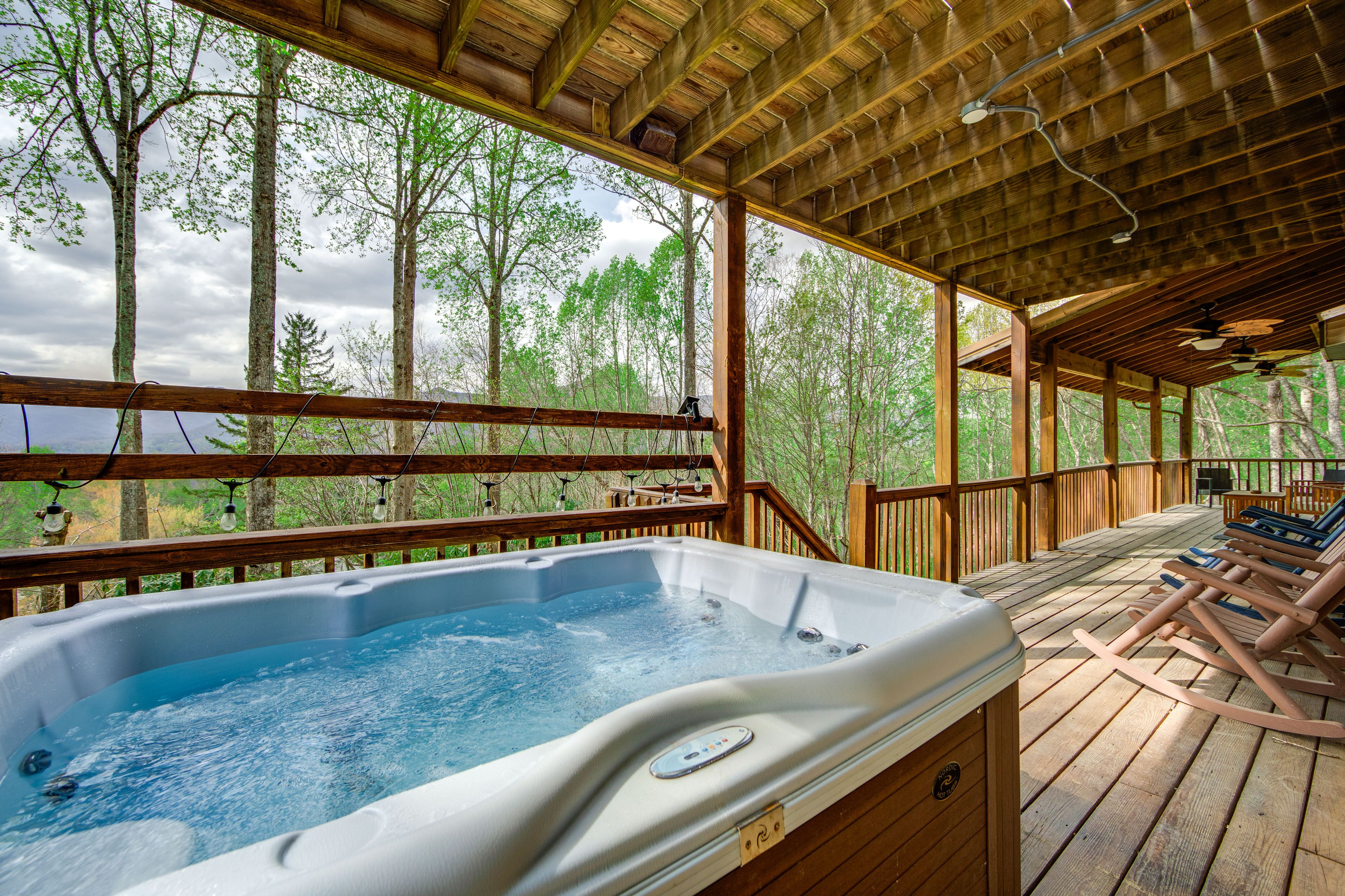 Furnished Deck | Lower Level | Hot Tub