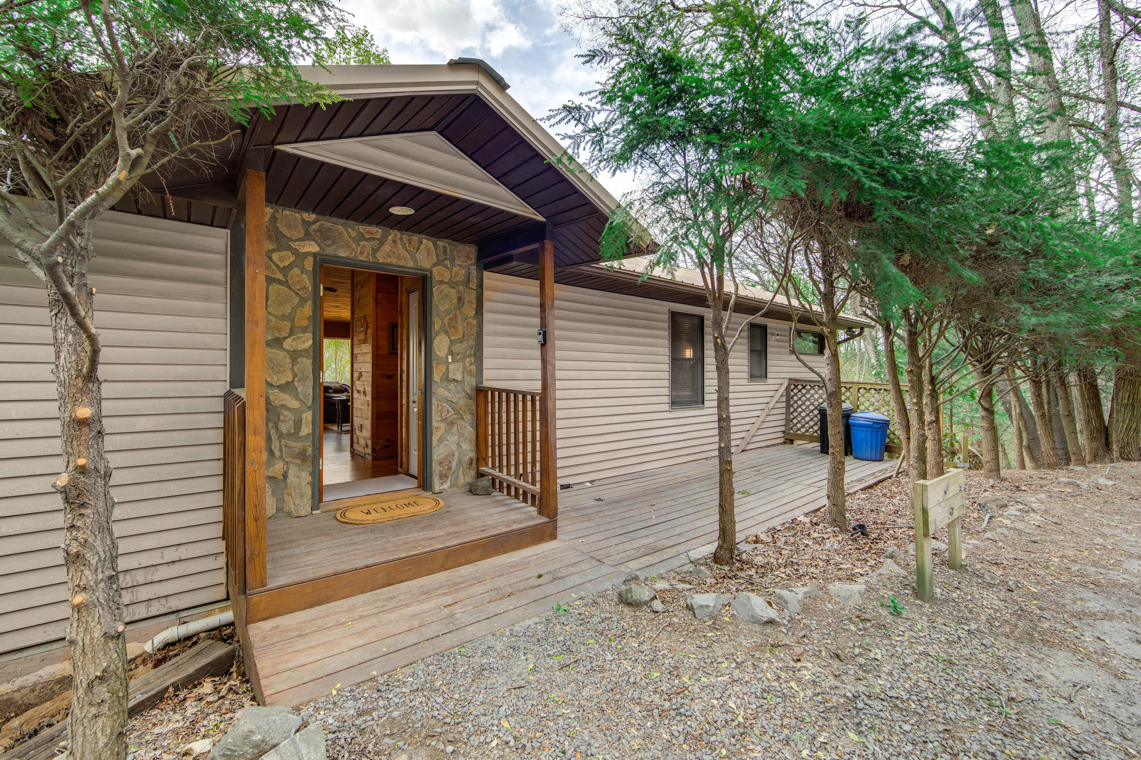 Property Entrance | 2-Level Home | Parking | Driveway (4 Vehicles)