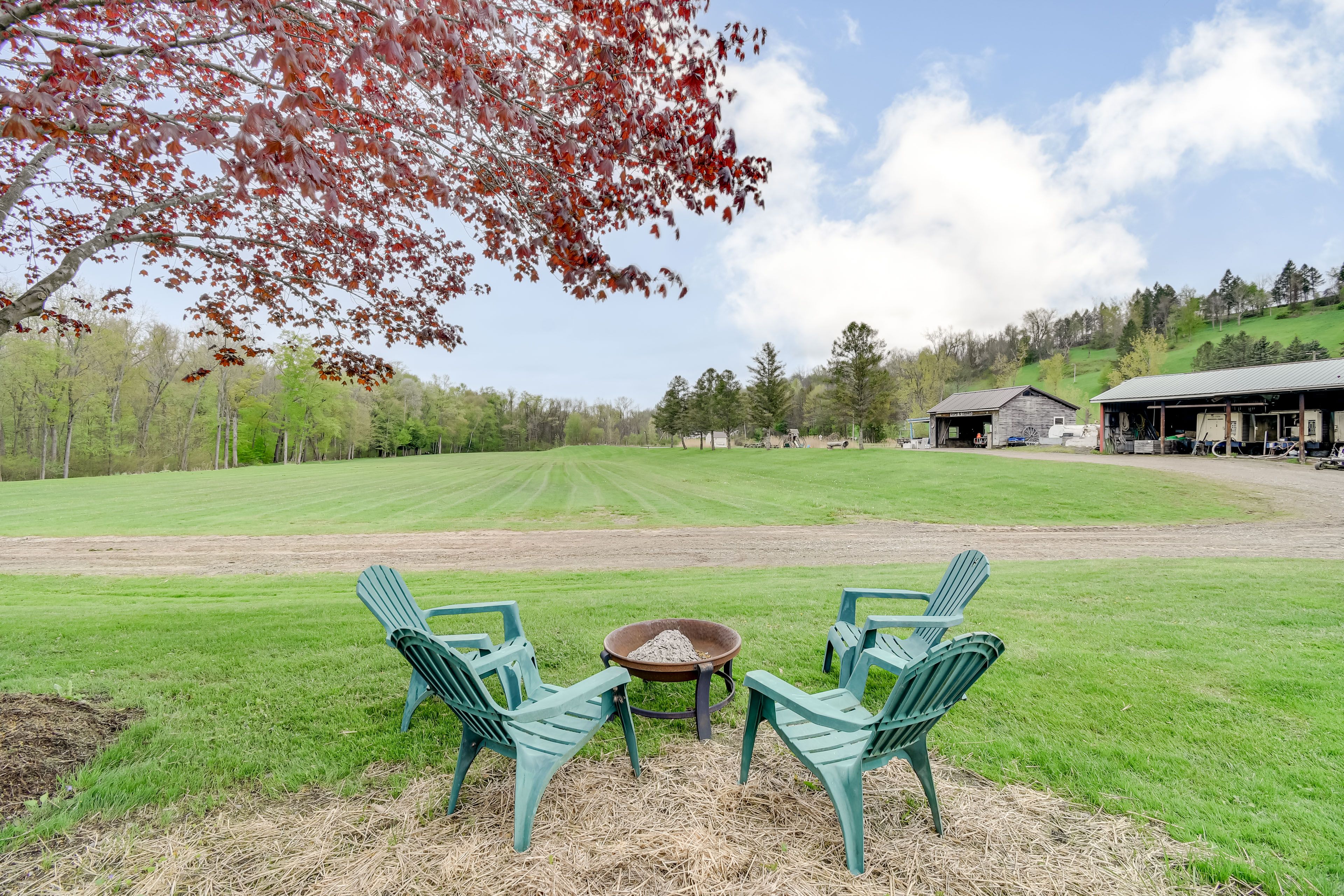 House Exterior | Fire Pit | Spacious Yard