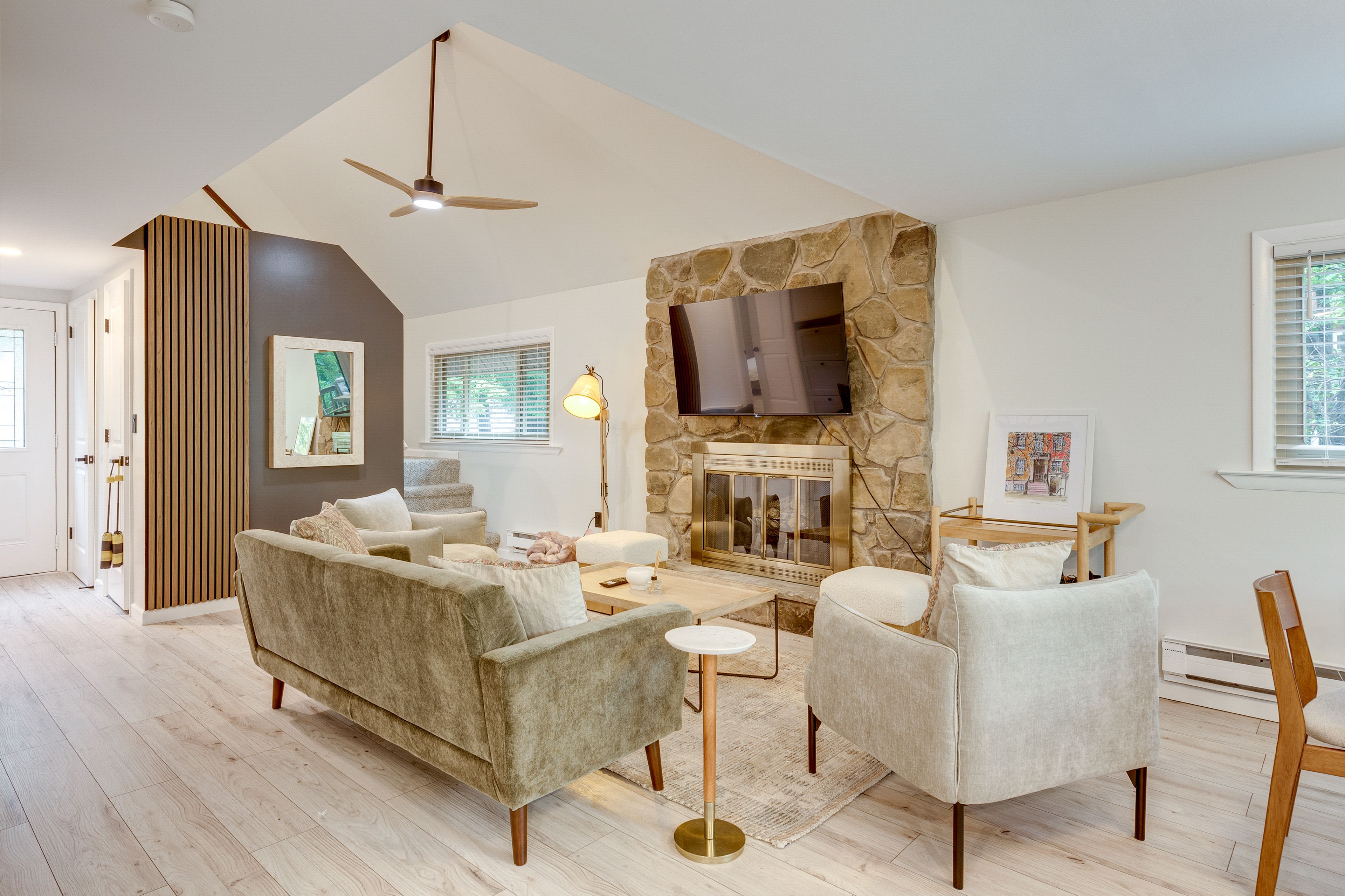 Living Room | Main Level | Free WiFi | Central Heating | Smart TV