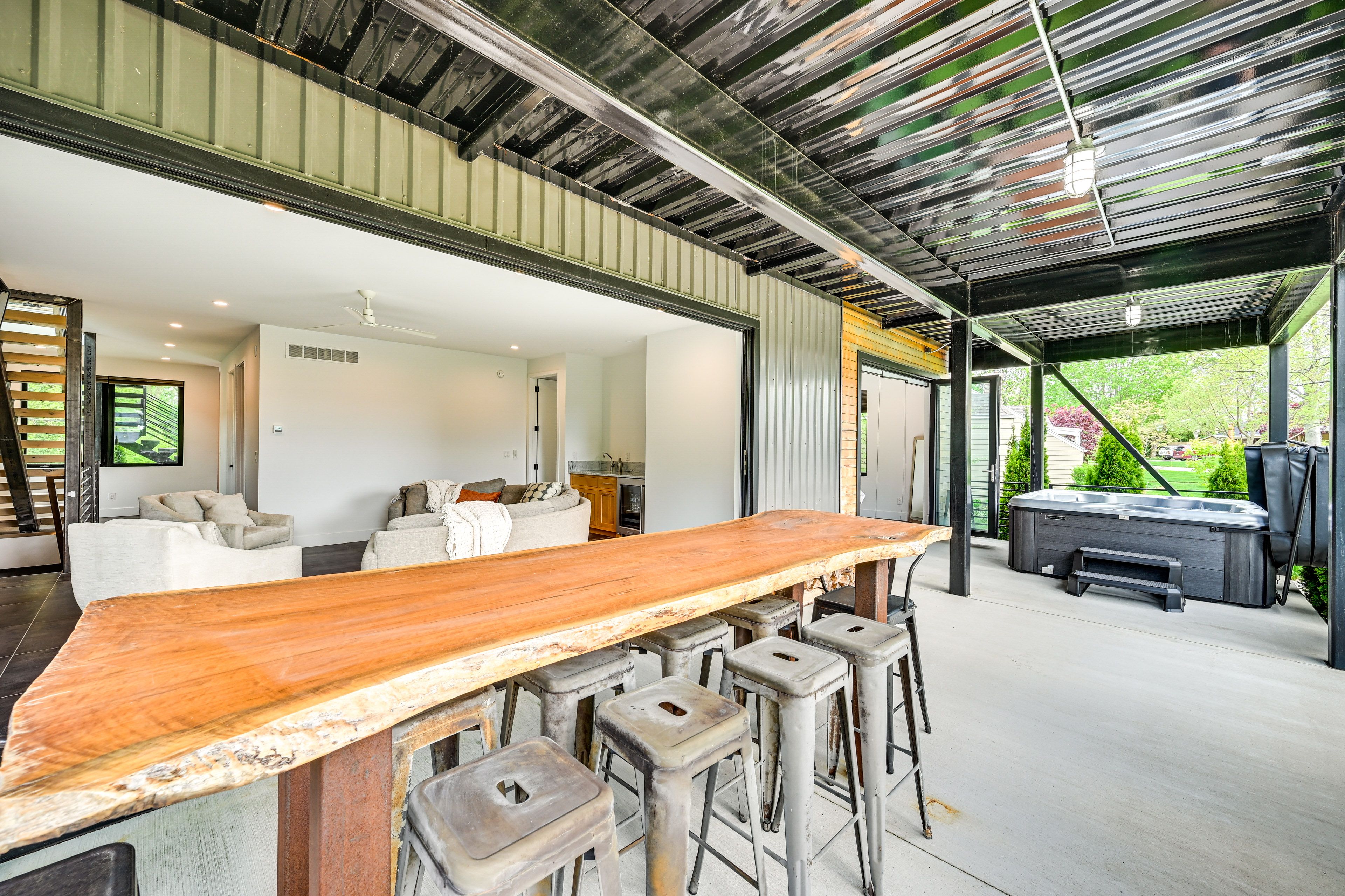 House Exterior | Covered Patio | Dining Area | Private Hot Tub