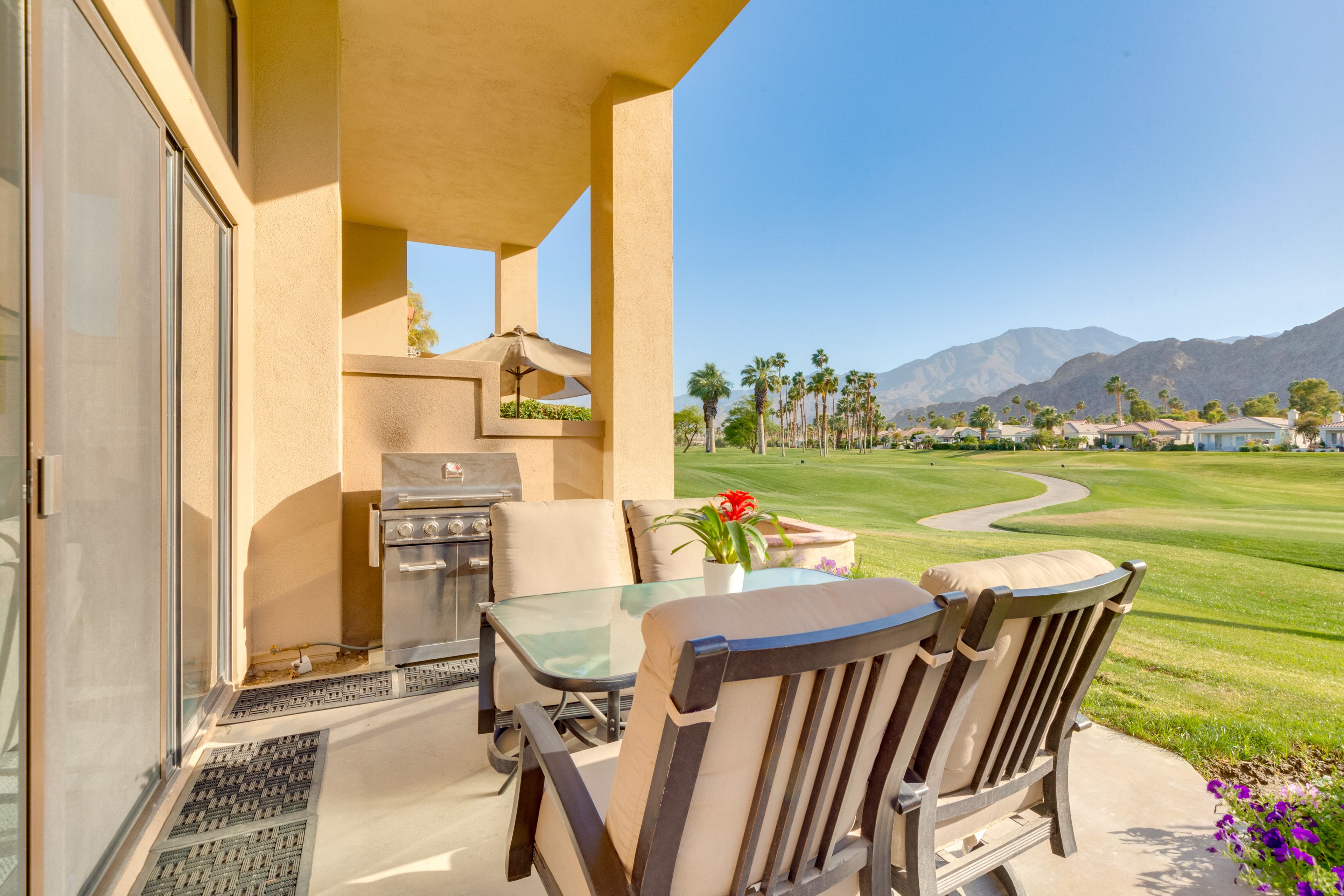 Private Patio | Gas Grill | 4 Mi to Old Town La Quinta