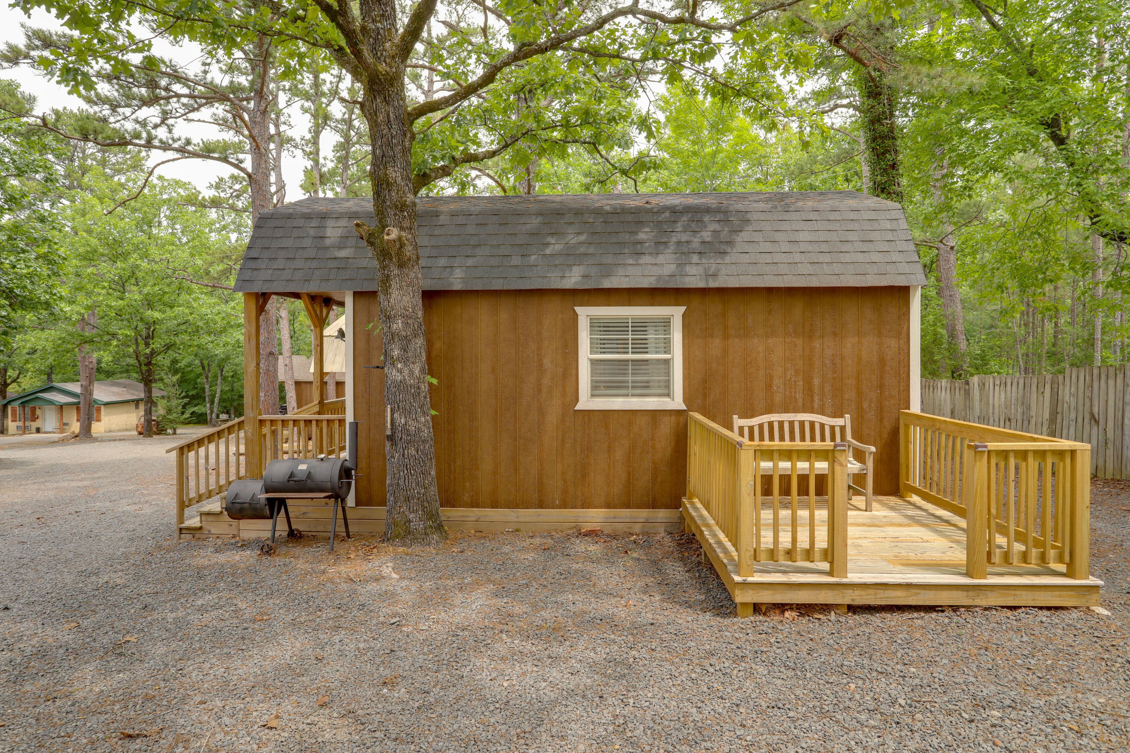 Back Deck | Charcoal Smoker