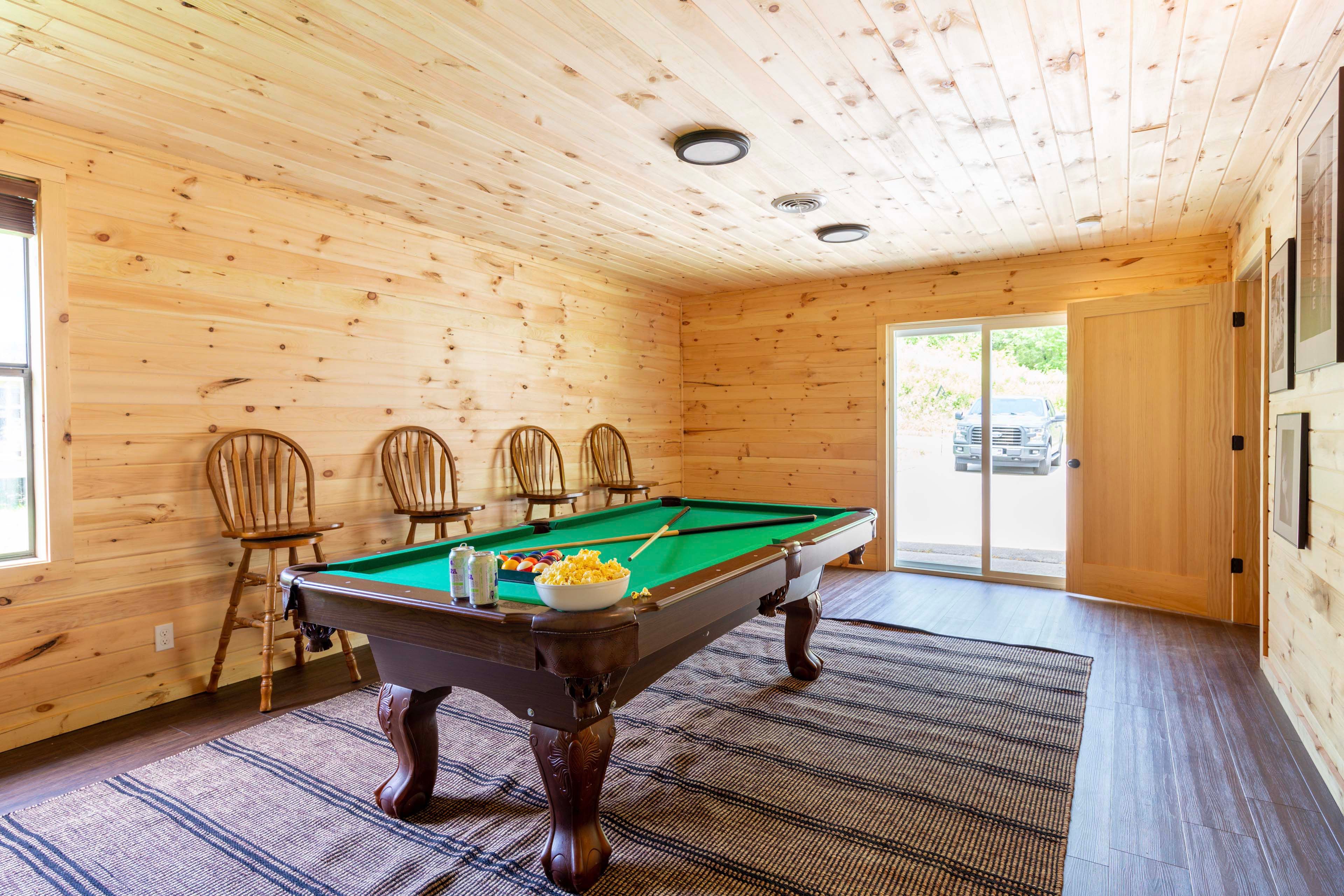Pool Table Room (Detached Unit) | Single-Story Unit | Step-Free Entry