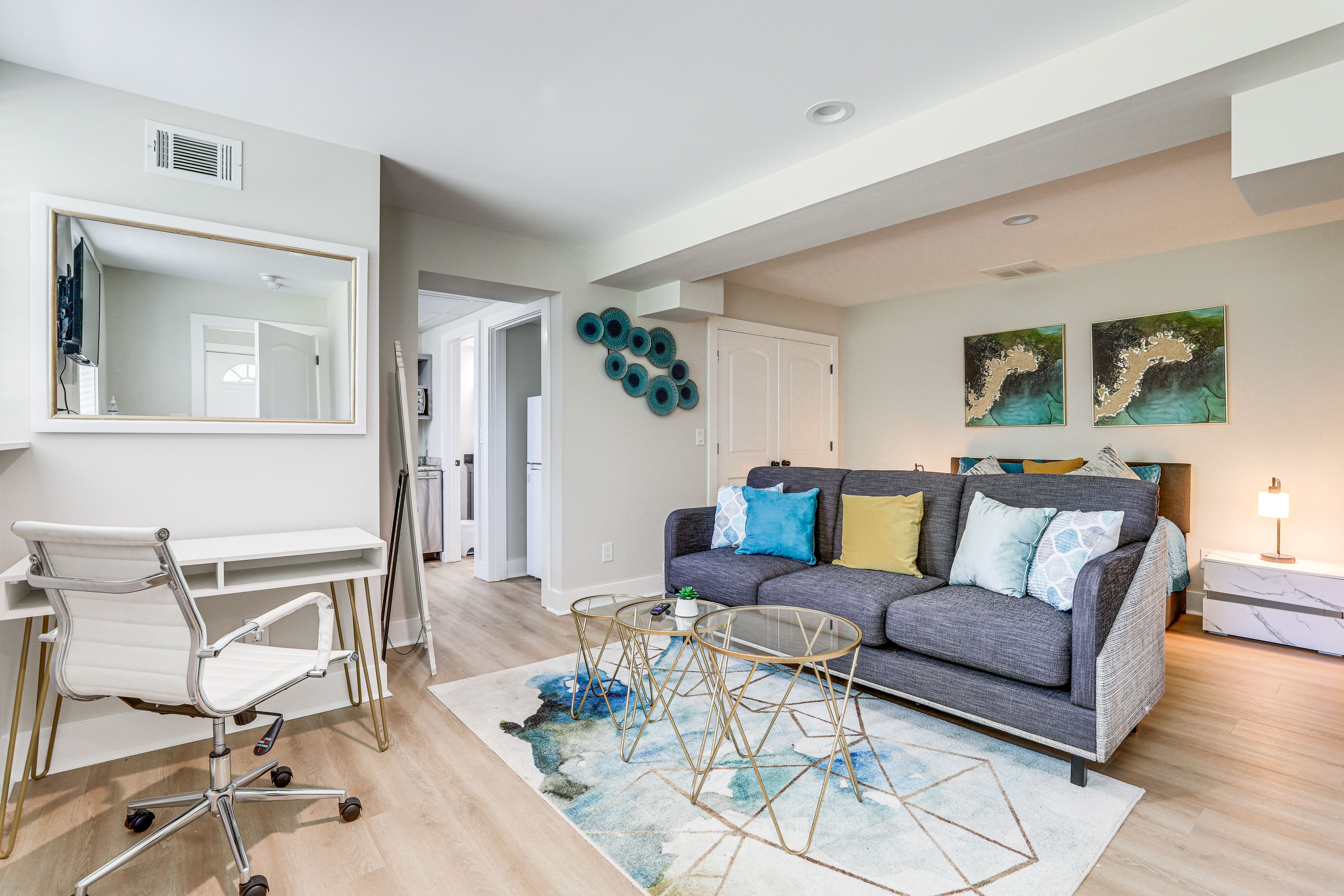 Atlanta Vacation Rental | Studio | 1BA | 600 Sq Ft | Step-Free Access