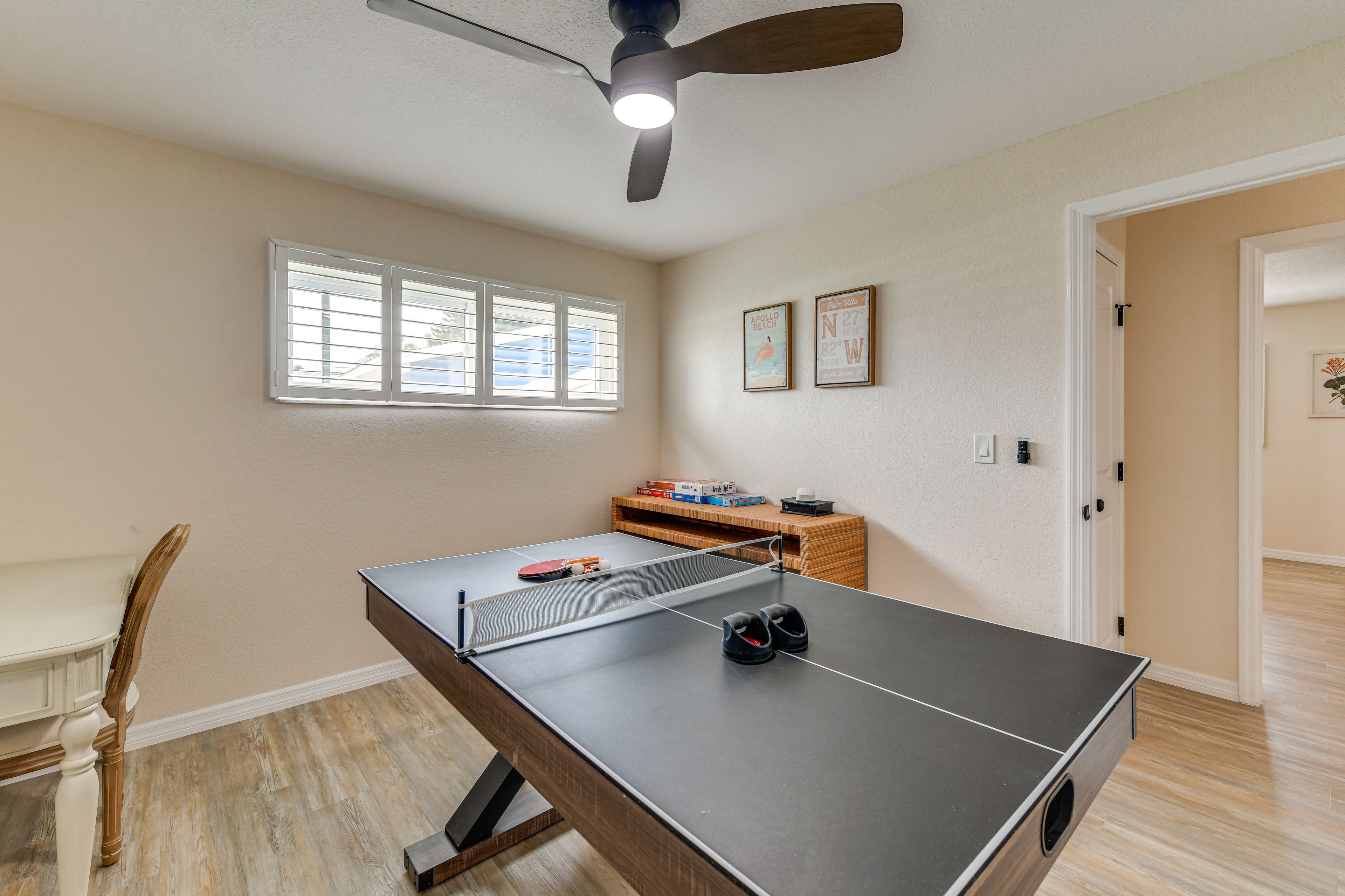 Game Room | Laptop-Friendly Workspace