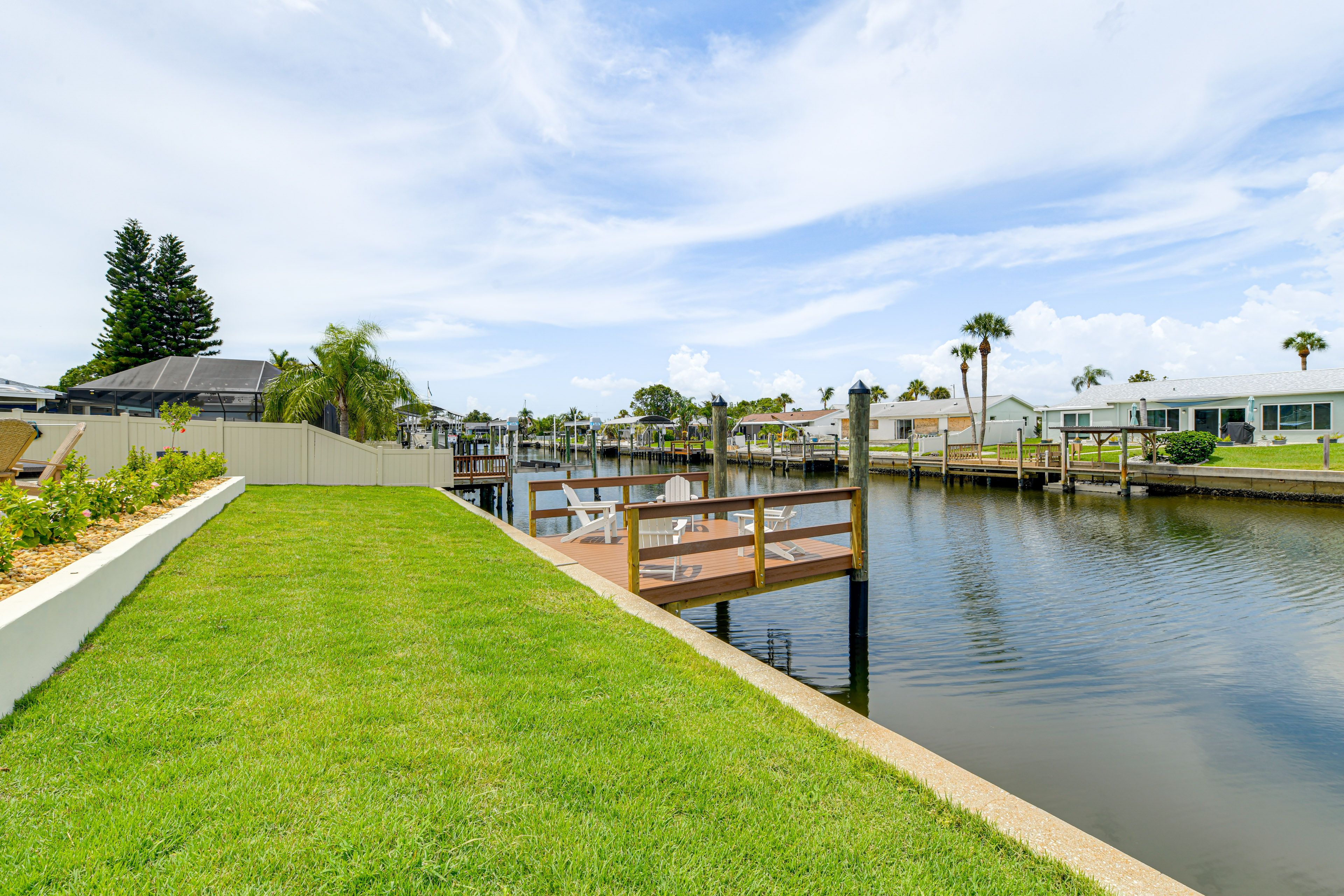 Spacious Yard | Private Dock