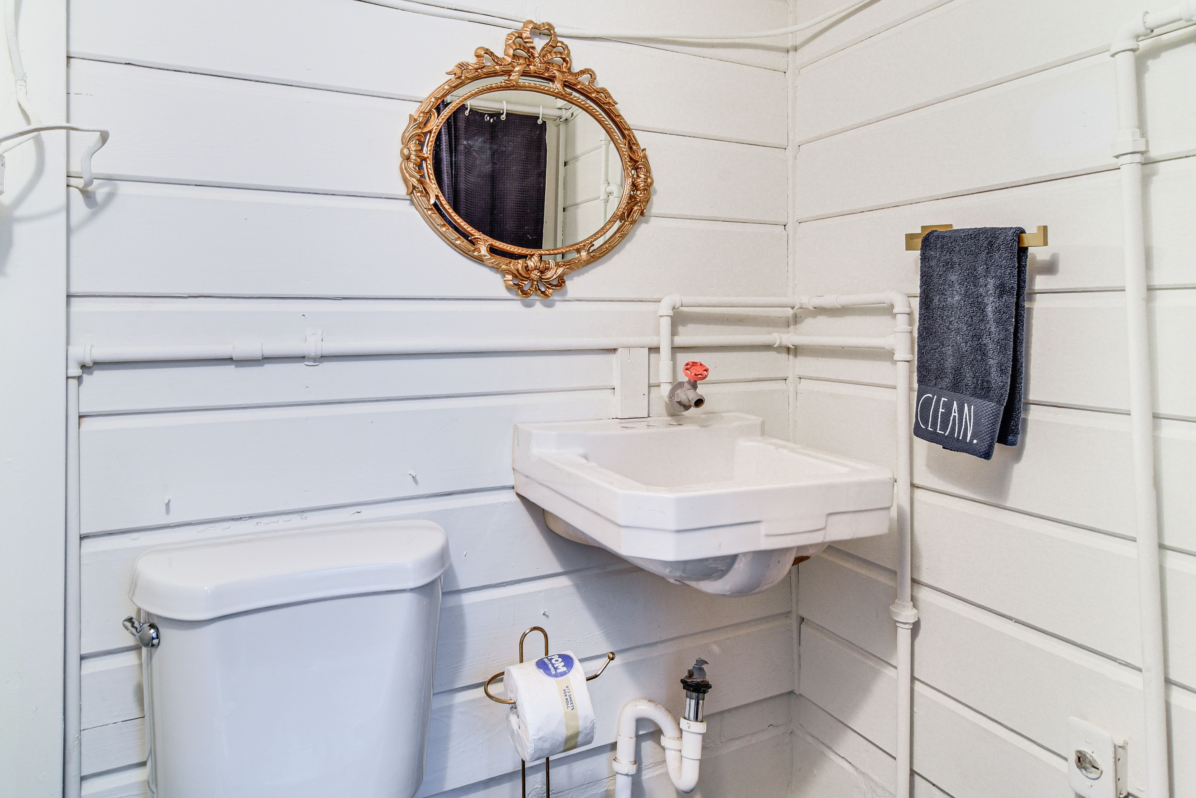 Half Bathroom | Laundry | Located in Garage (No A/C)