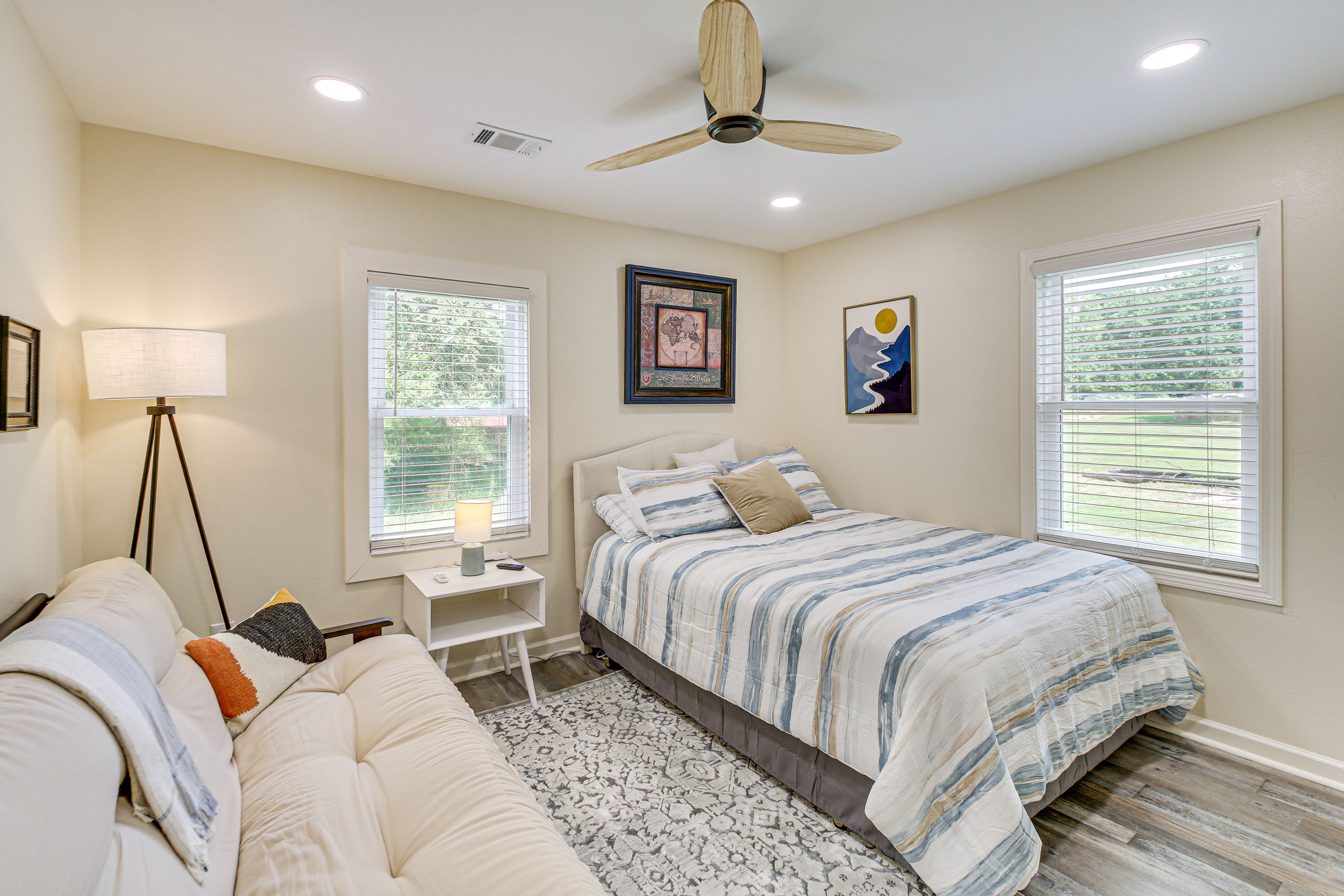 Bedroom 2 | Queen Bed | Full Futon