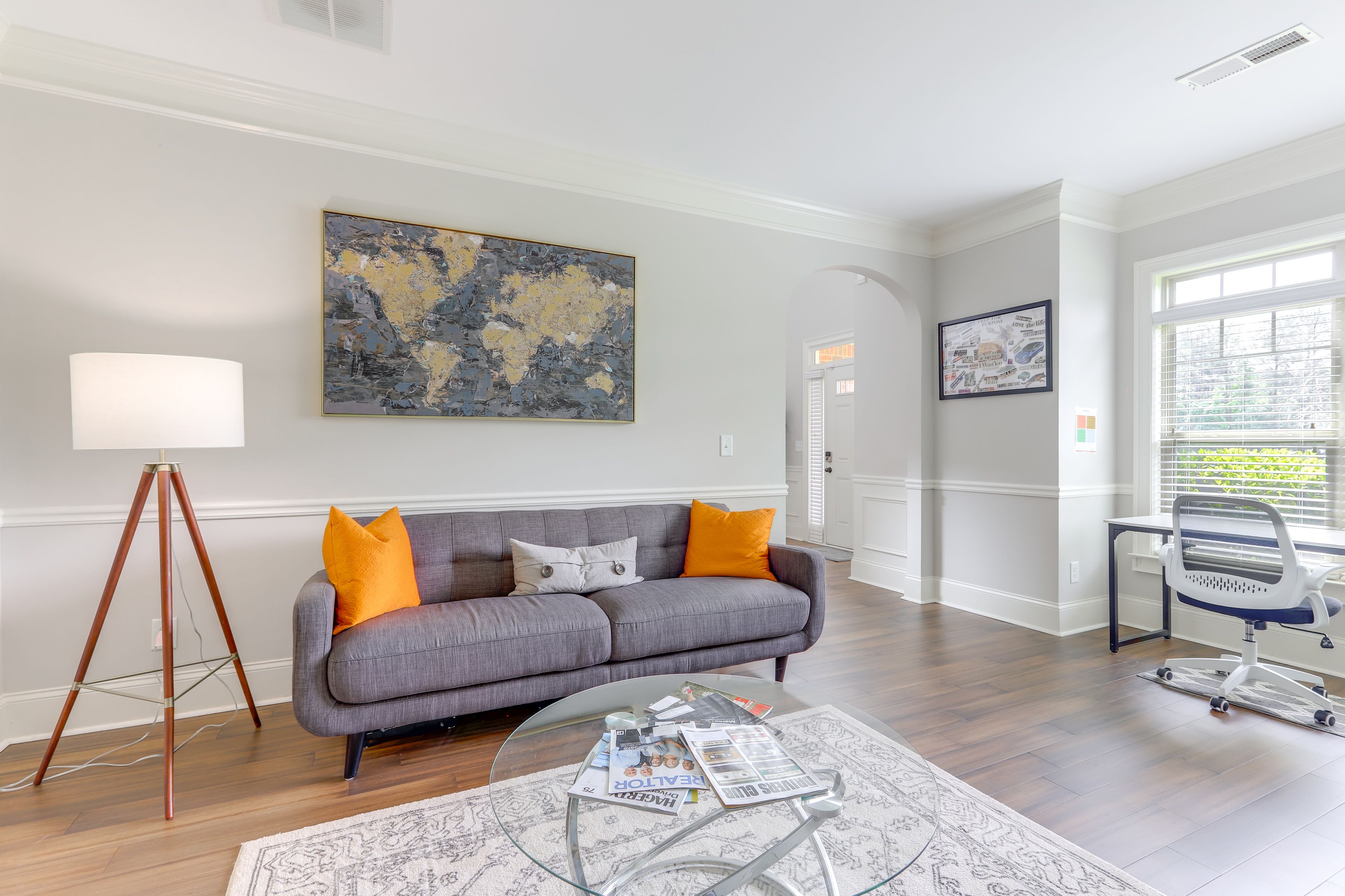 Family Room | Laptop Workspace | 1st Floor