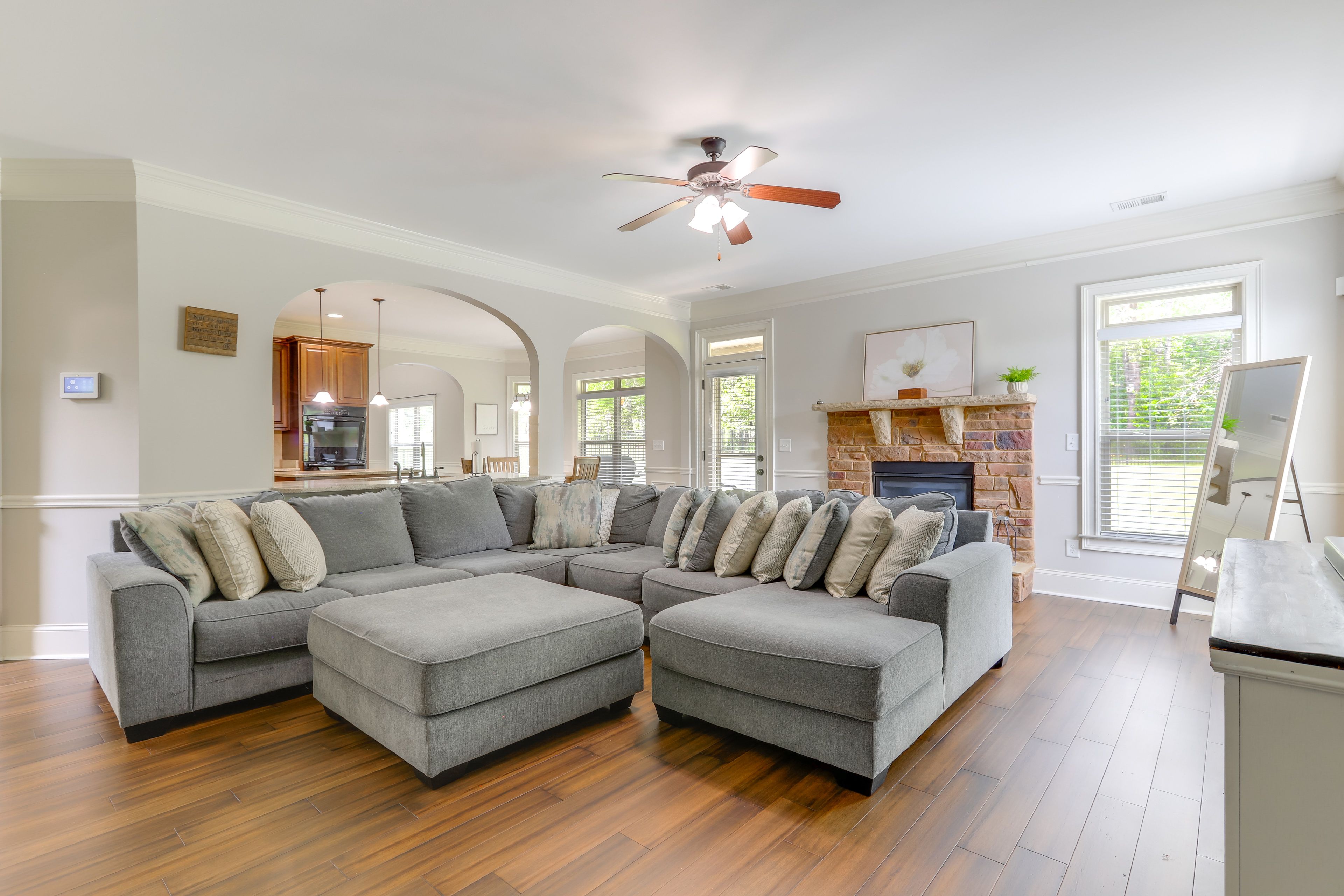 Fayetteville Vacation Rental | 4BR | 2.5BA | 3,241 Sq Ft | Stairs Required