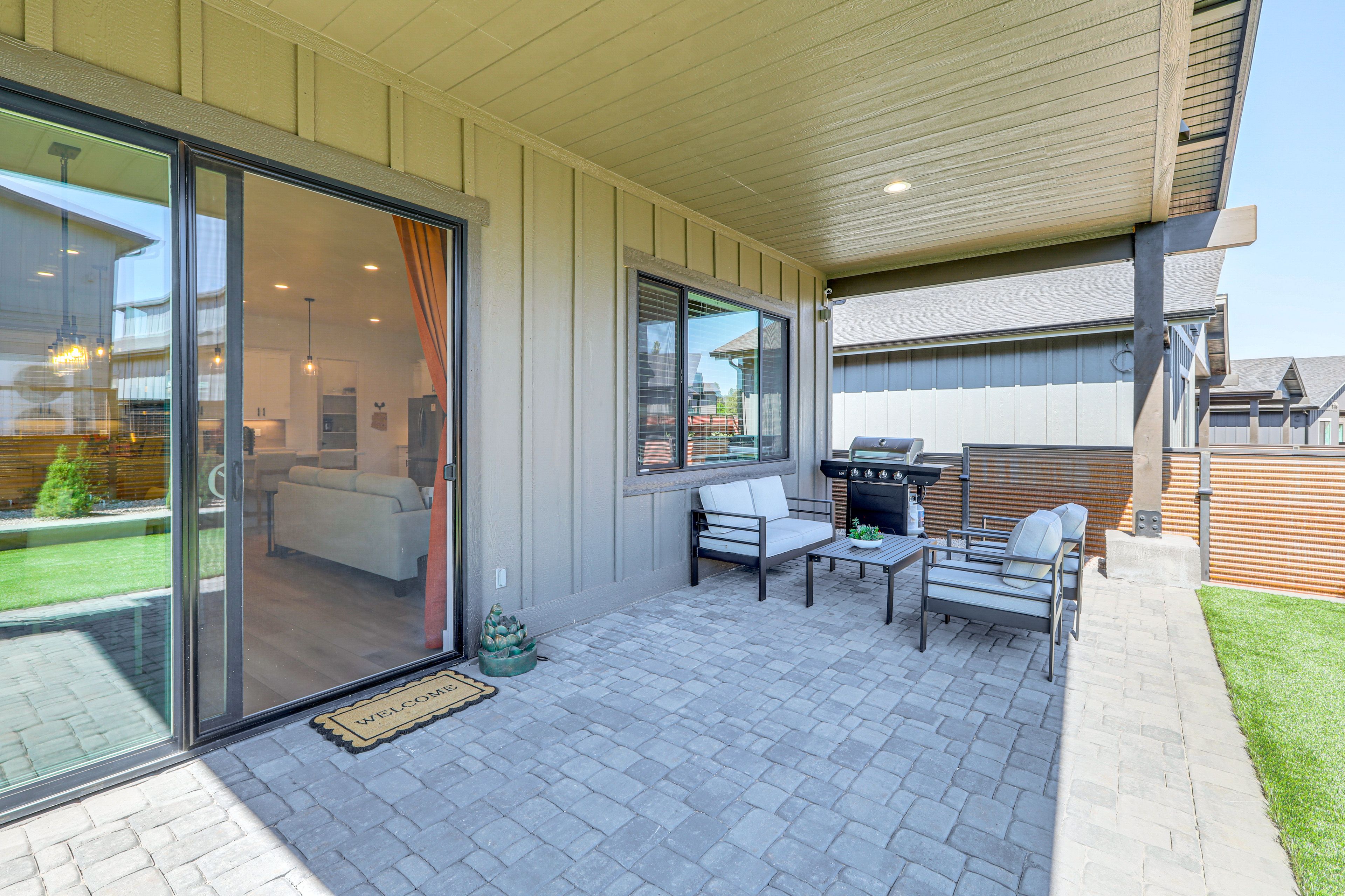 Private Backyard Area