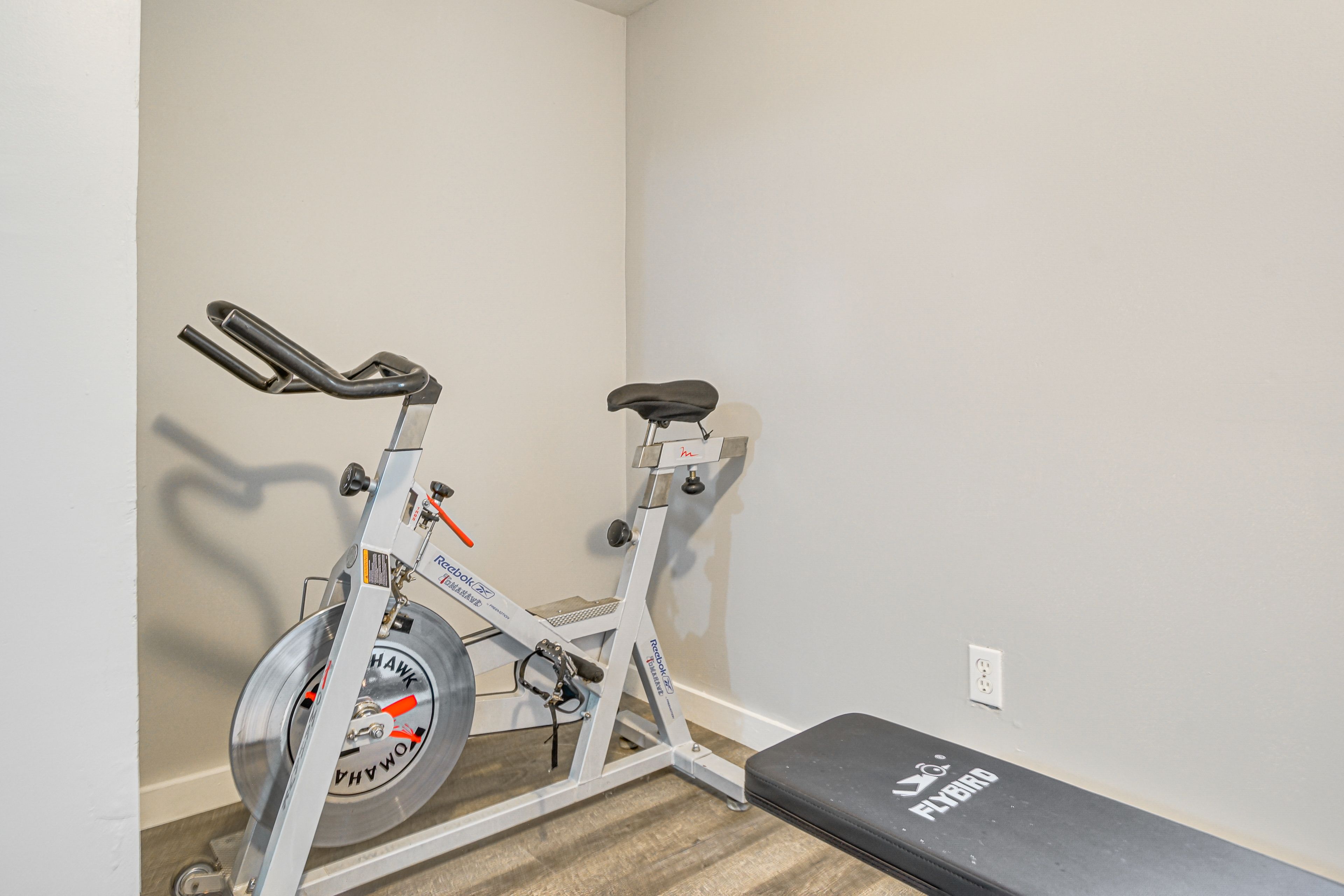 Home Gym | Lower Level | Twin Daybed w/ Twin Trundle