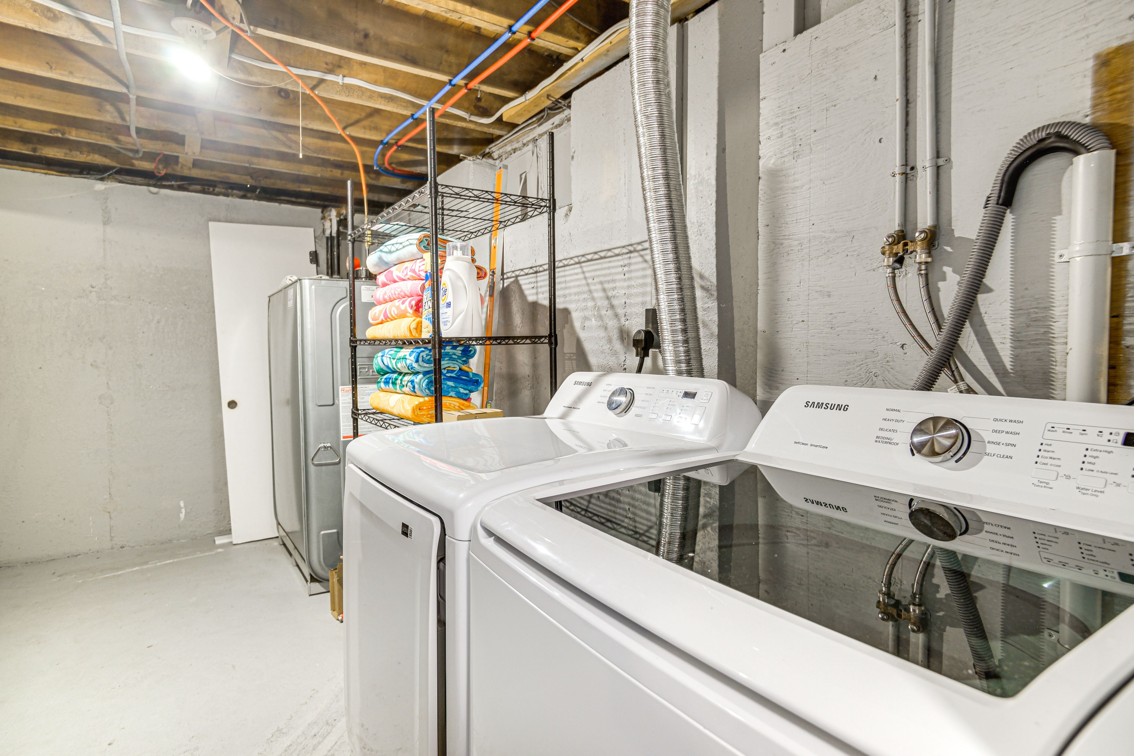 Laundry Area | Lower Level | Washer & Dryer