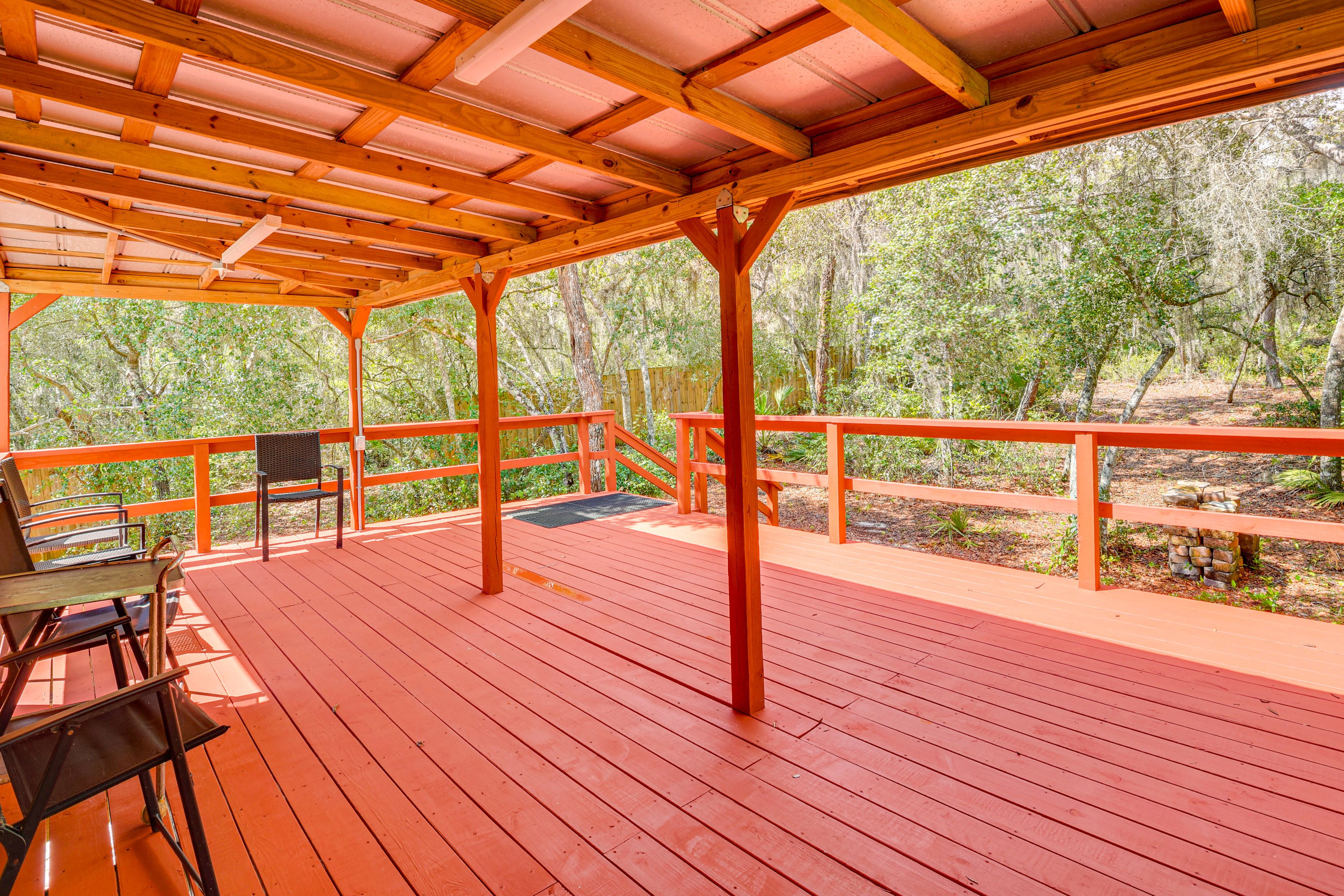 Rear Deck | Outdoor Seating