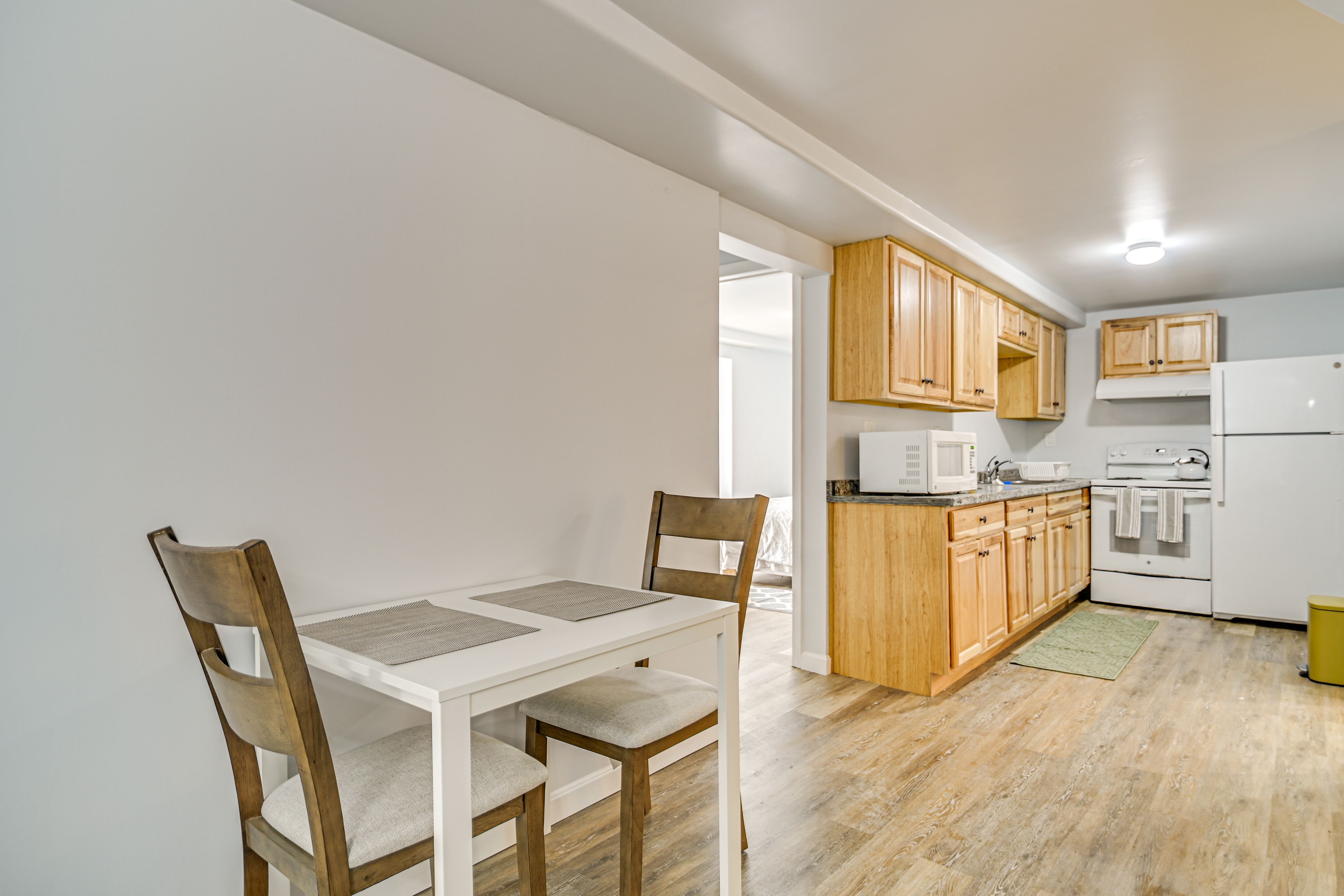 Kitchen & Dining Area | Central A/C & Heat | Cooking Basics