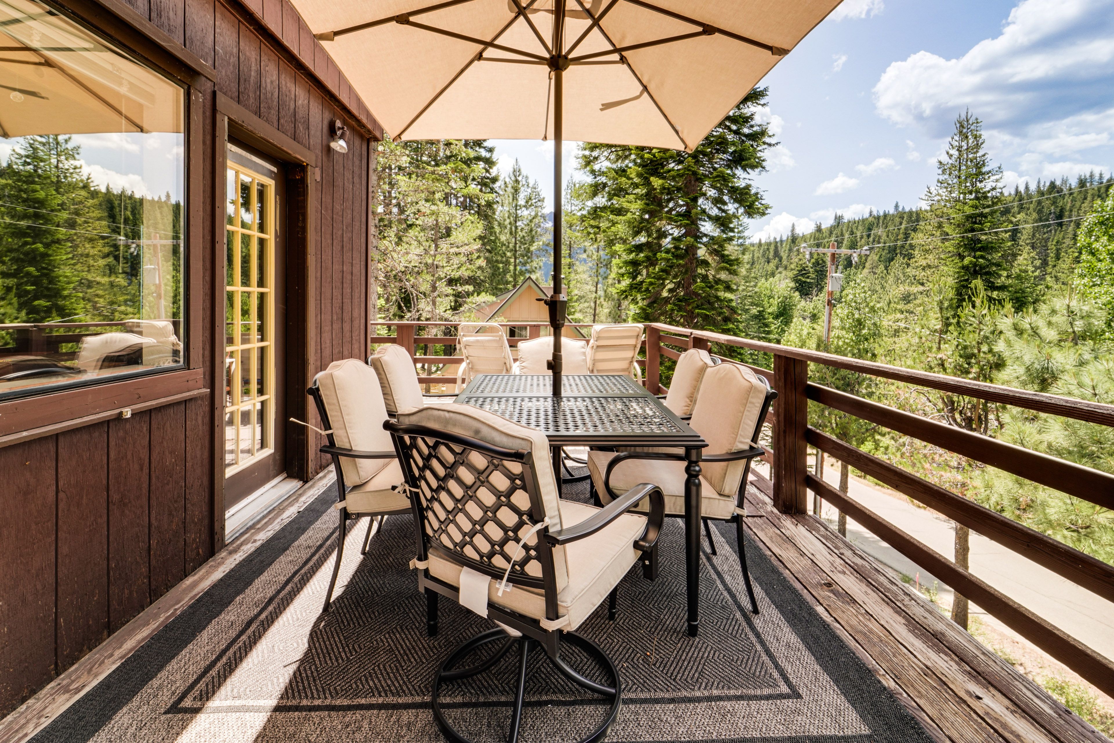 Deck | Outdoor Dining | Gas Grill | Forest & Mountain Views