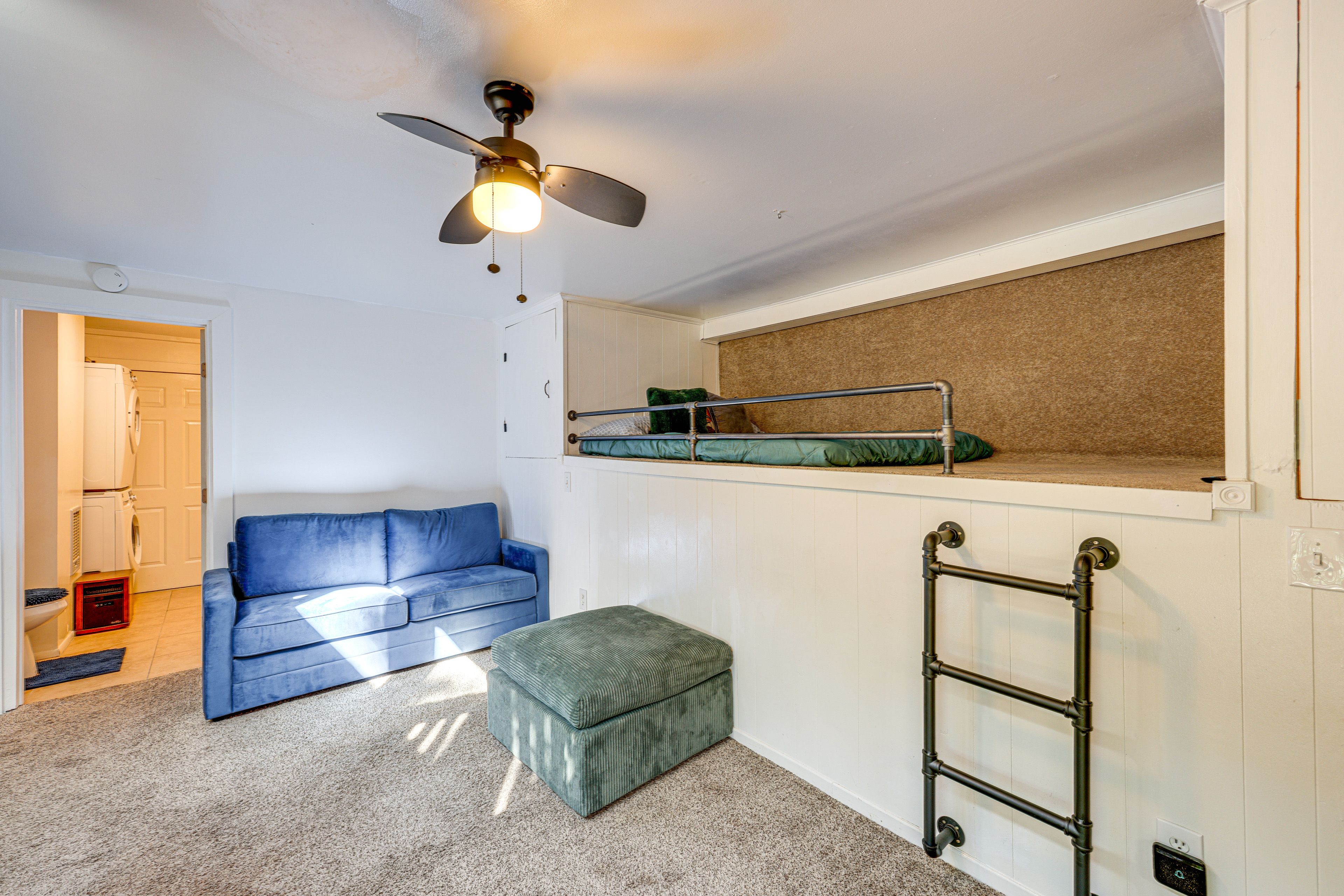 Den | Lower Level | Full Sleeper Sofa | Smart TV | Arcade Console