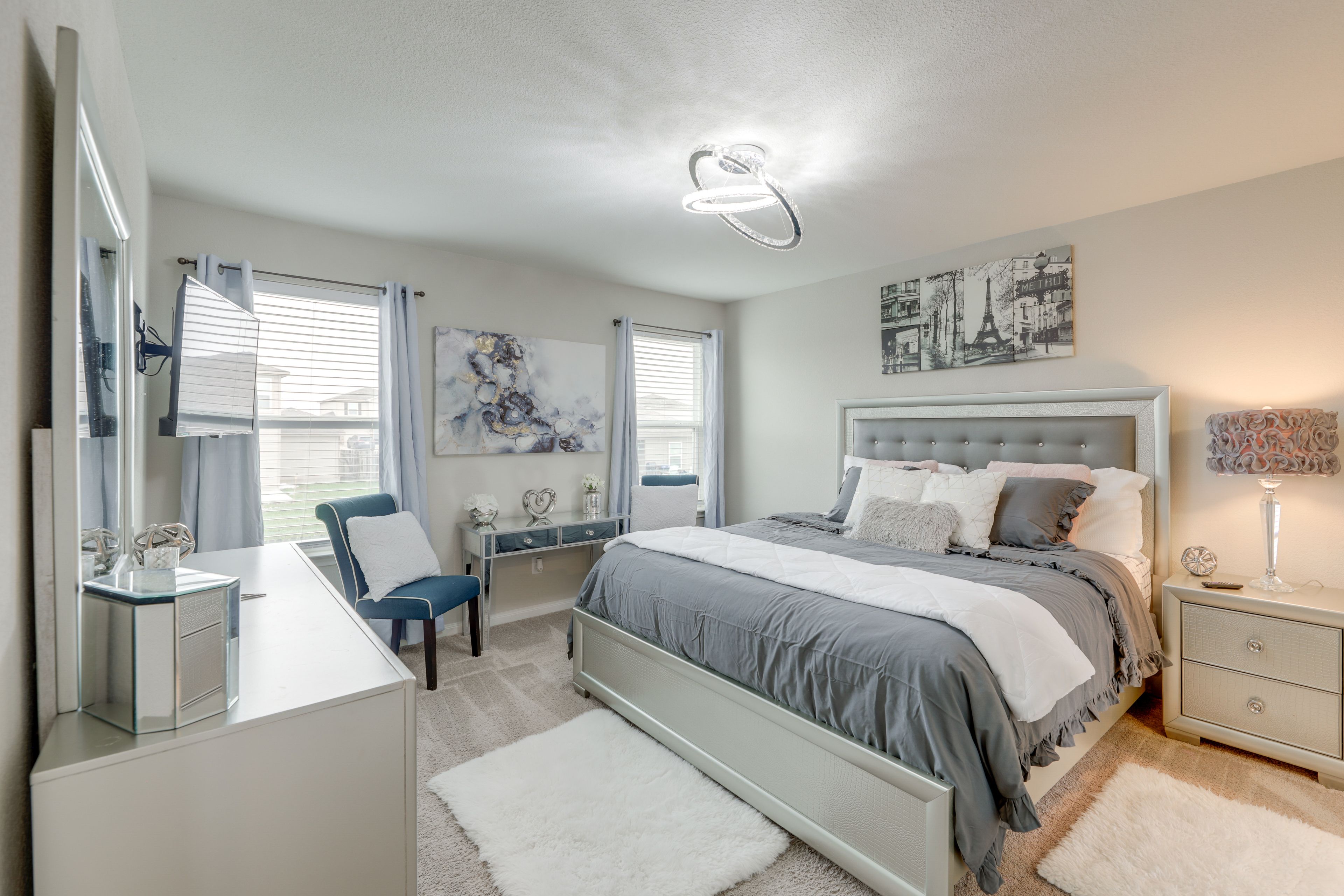 Bedroom 1 | 2nd Floor | King Bed | Linens Provided | En-Suite Bathroom