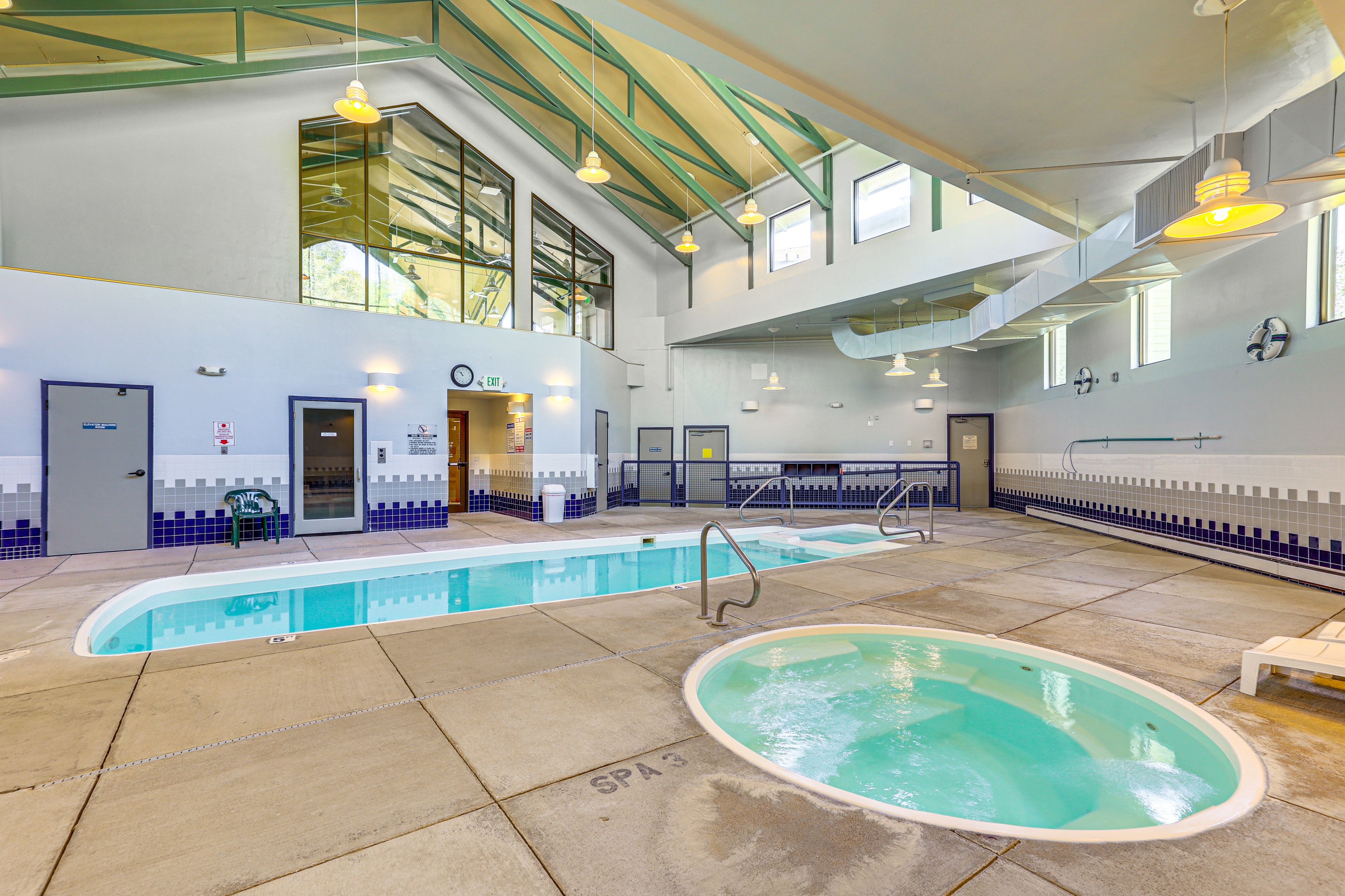 Treehouse Condominiums | Community Amenities | Indoor Pool & Hot Tub