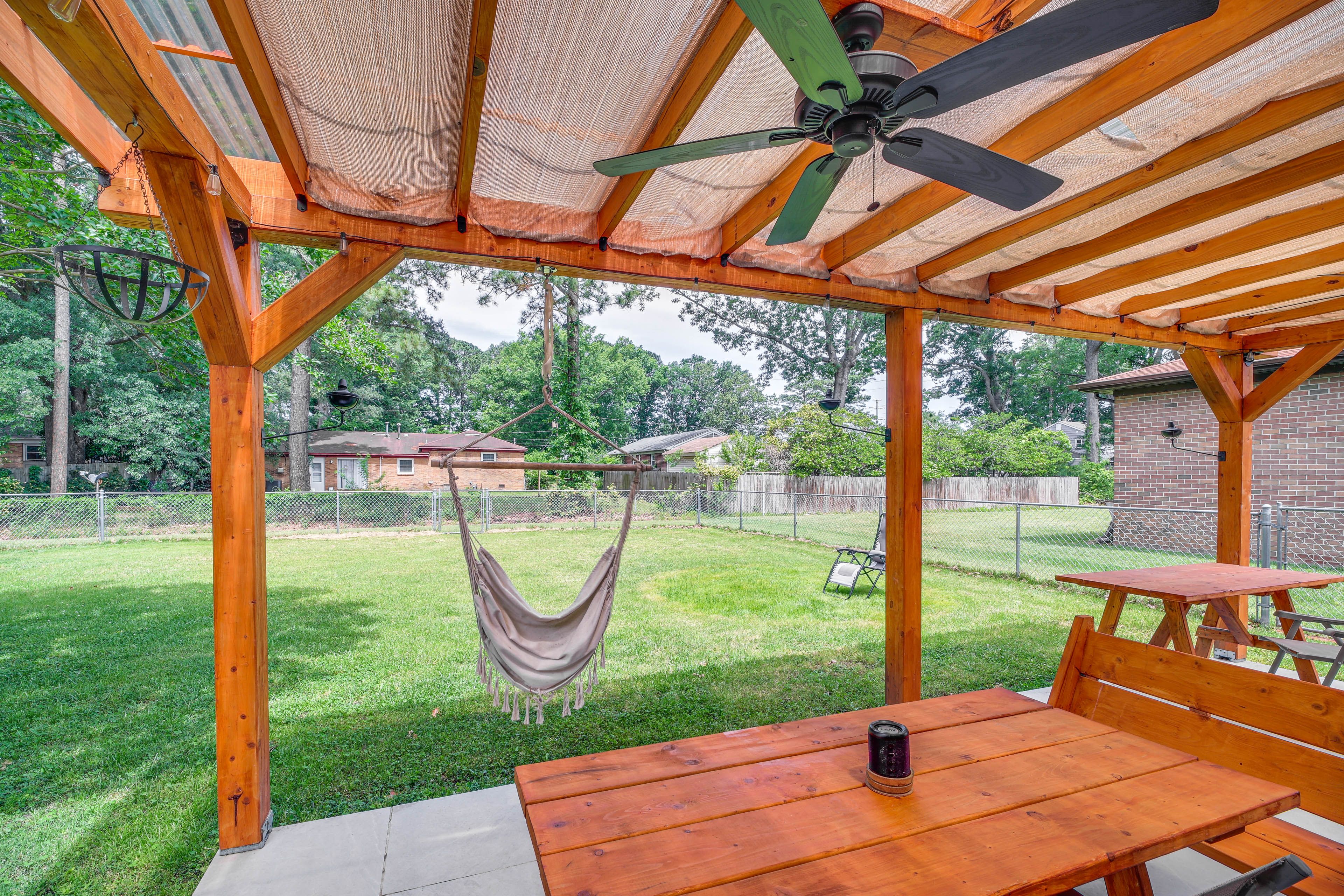 Patio | Fenced Backyard | Grill | Fire Ring | Single-Story Home