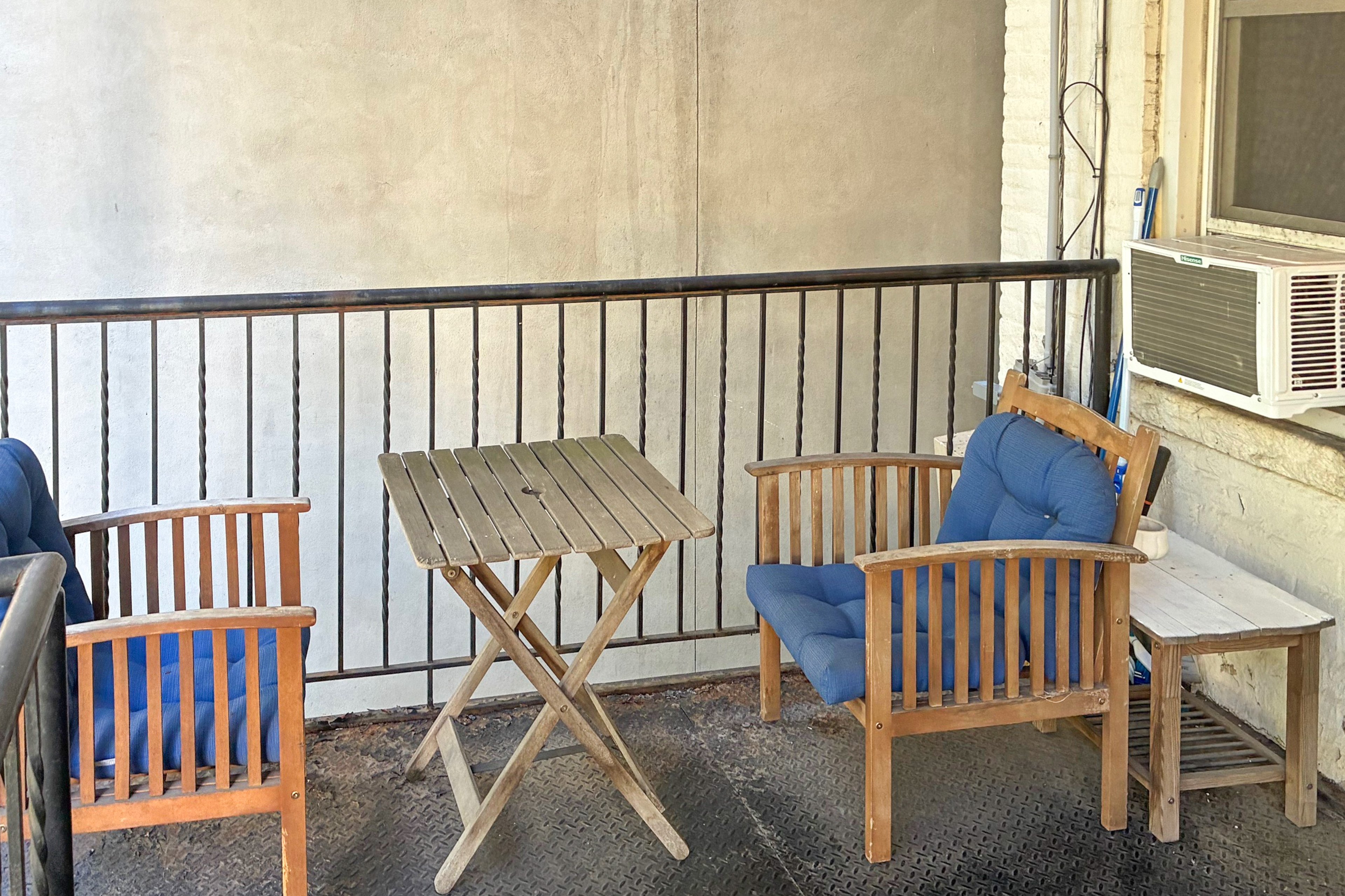 Egress Balcony (Half of Balcony is Neighboring Unit's)