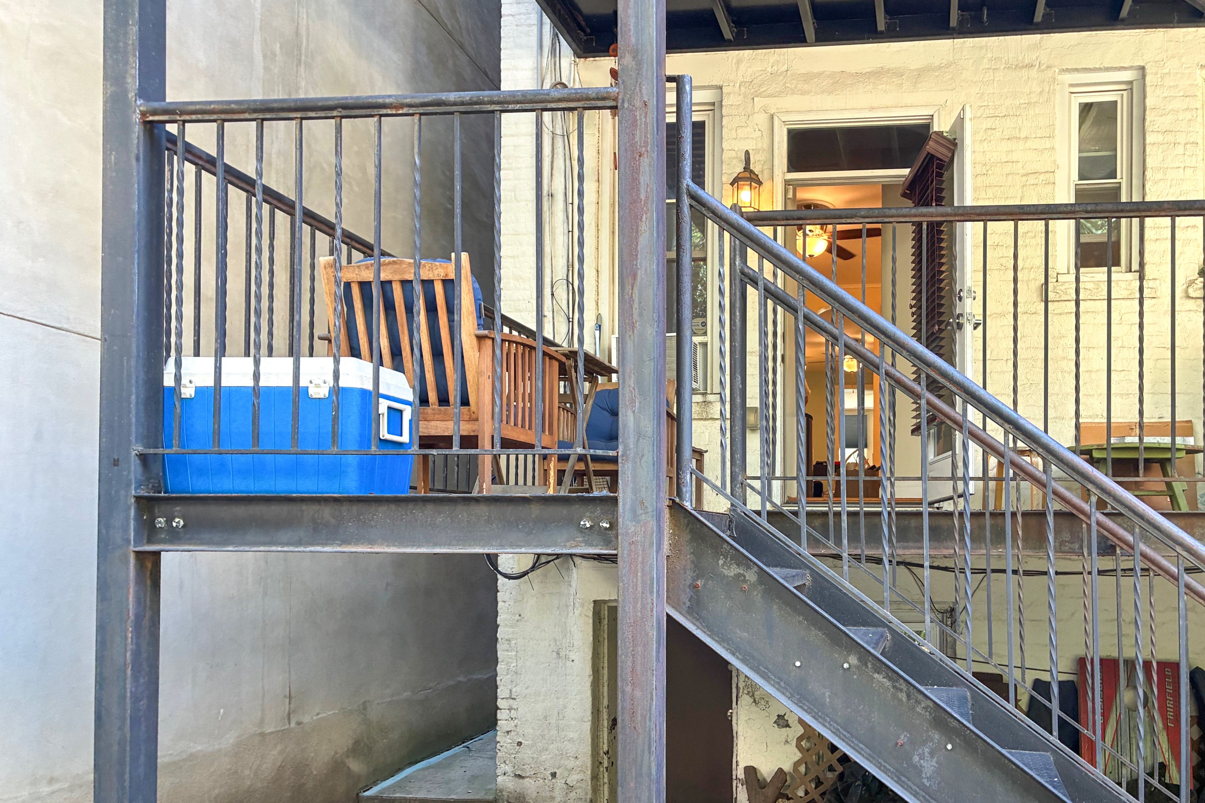 Egress Balcony (Half of Balcony is Neighboring Unit's)