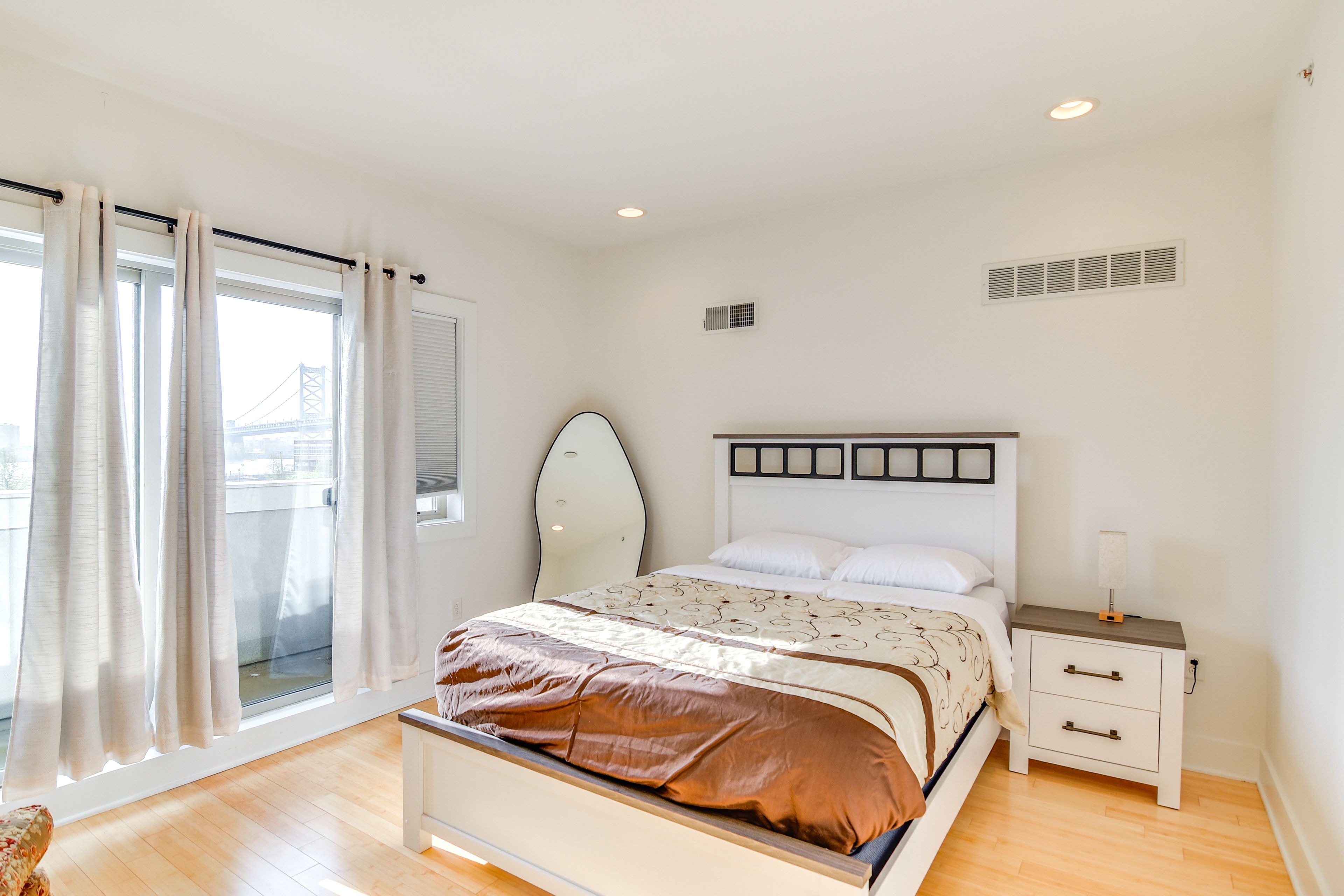 Bedroom 3 | 3rd Floor | Queen Bed | Balcony Access