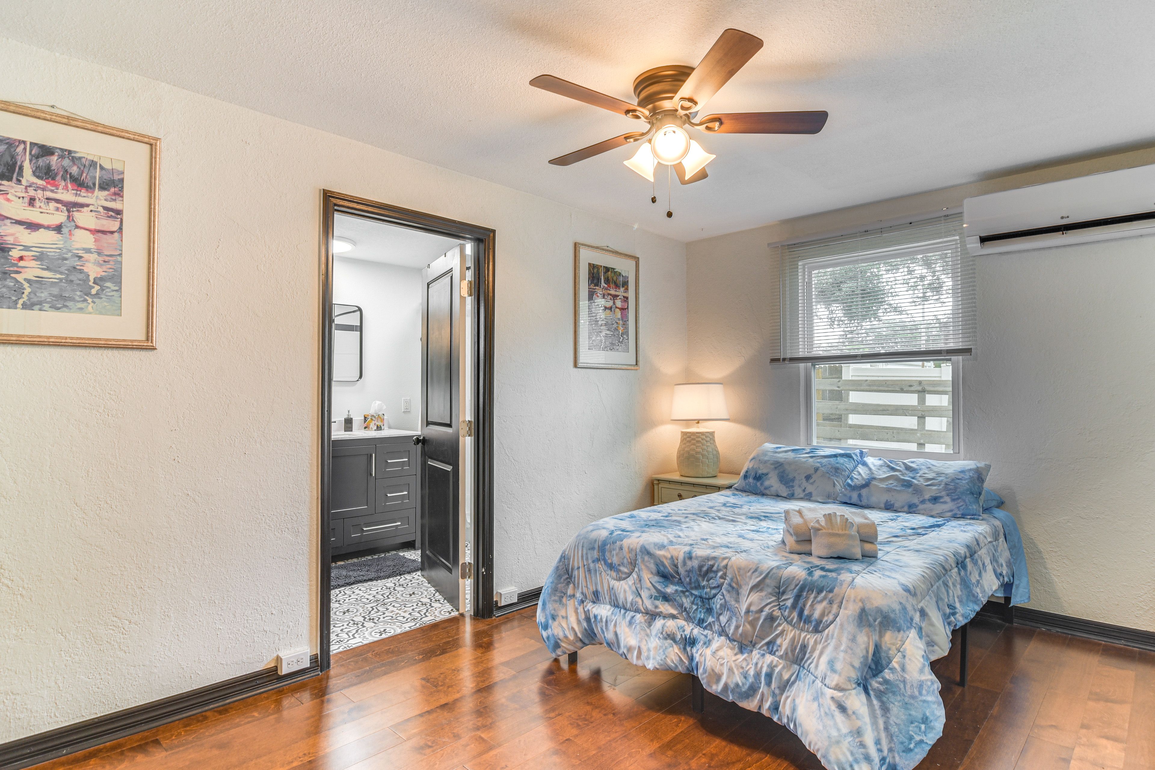 Bedroom 1 | Full Bed | Flat-Screen TV