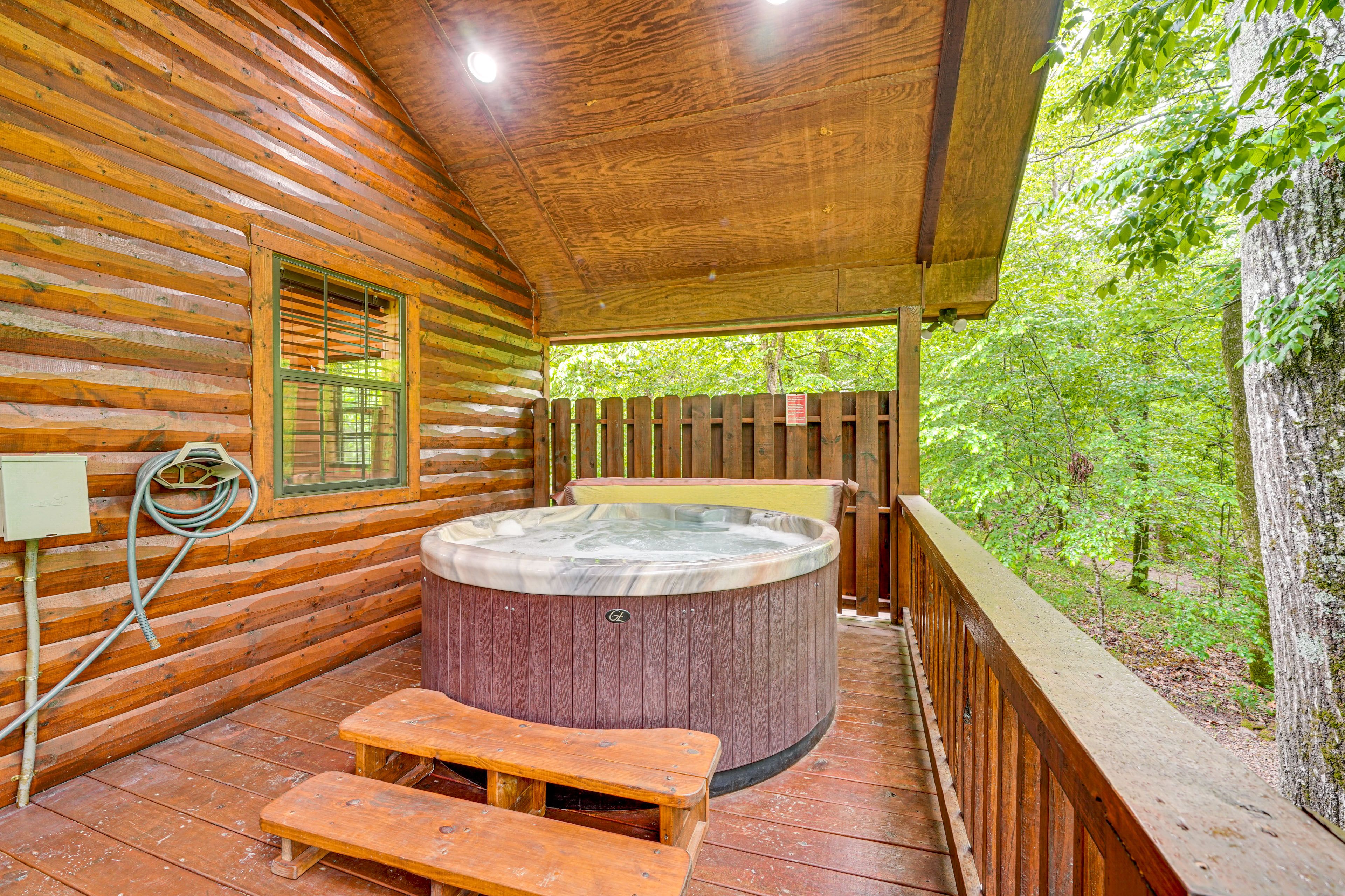 Wraparound Deck | Hot Tub