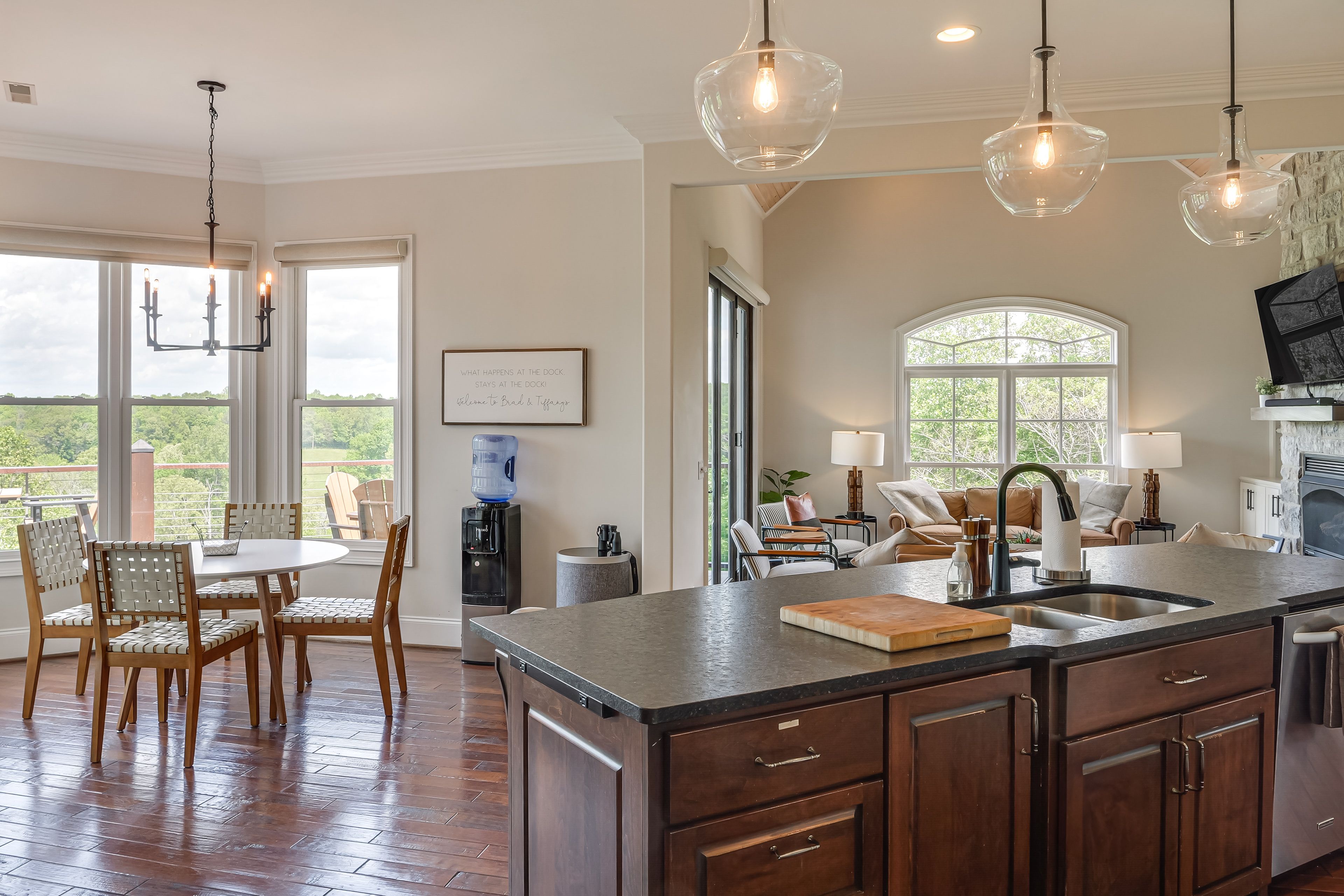 Kitchen & Dining Area | Main Level | Dishwasher | Coffee Pot & Keurig | Crockpot