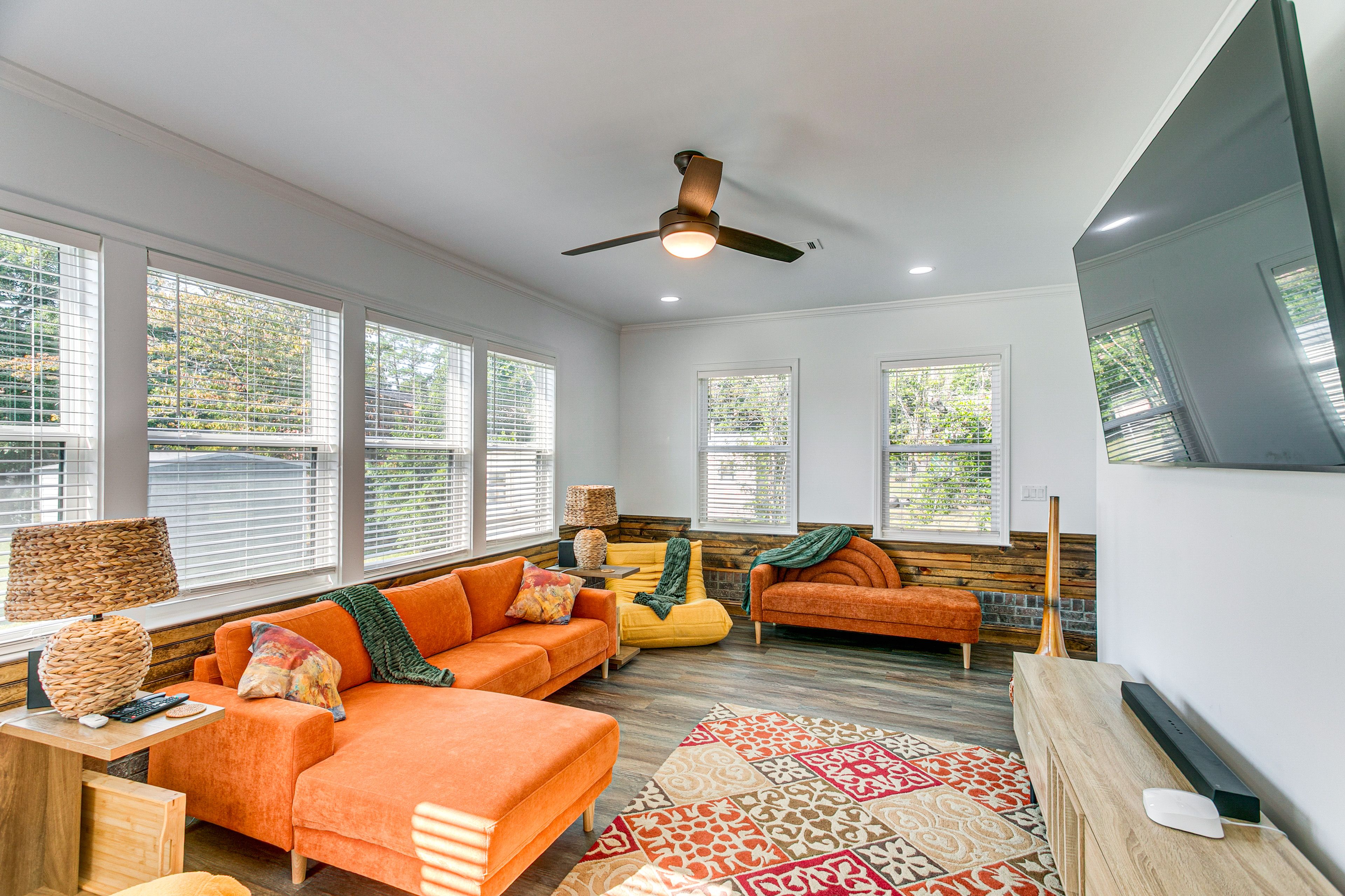 Waycross Vacation Rental | 3BR | 2BA | 1,345 Sq Ft | Stairs to Enter