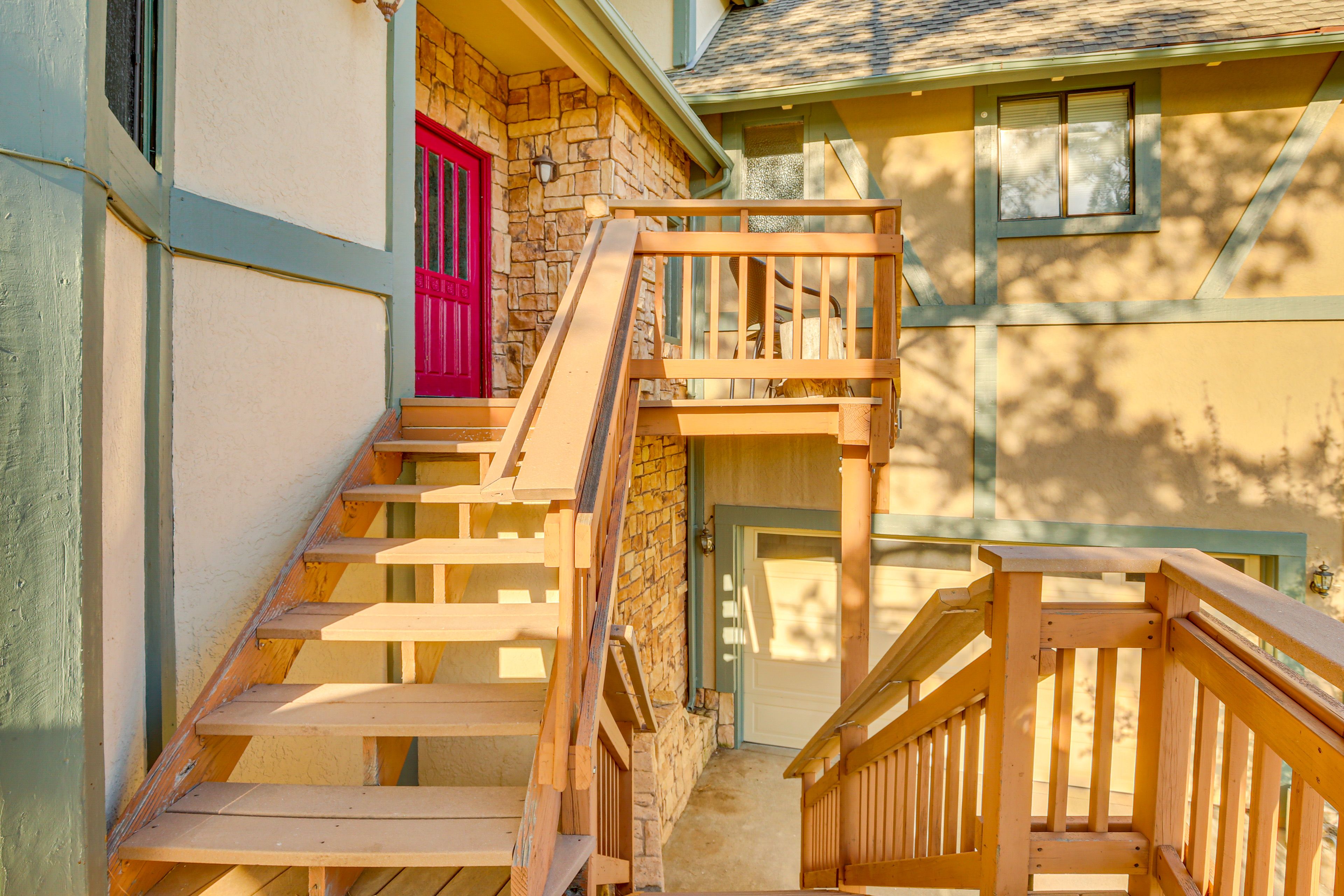 Stairs to Front Entrance