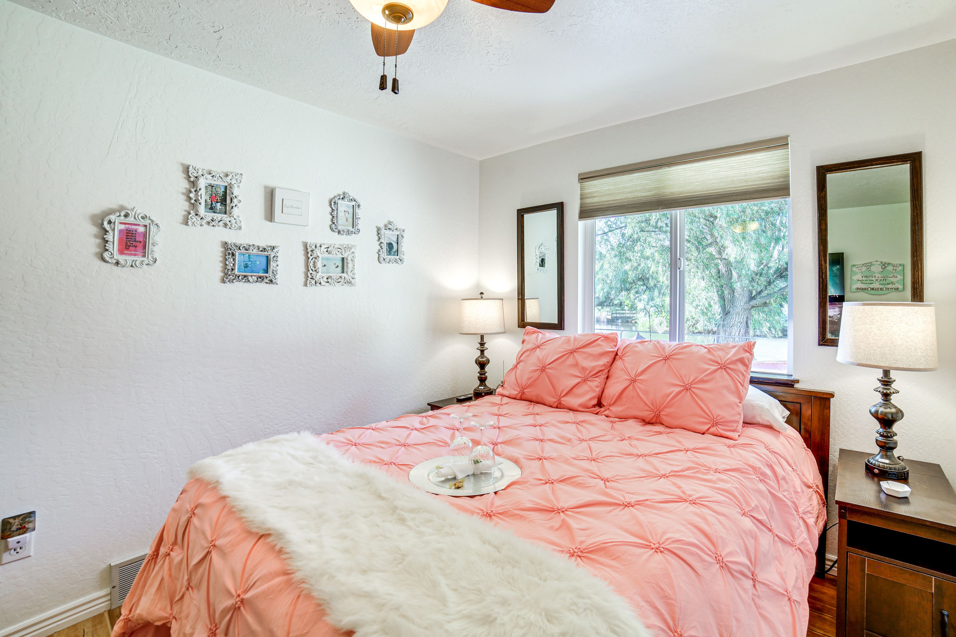 Bedroom 1 | Queen Bed | Linens Provided | Smart TV