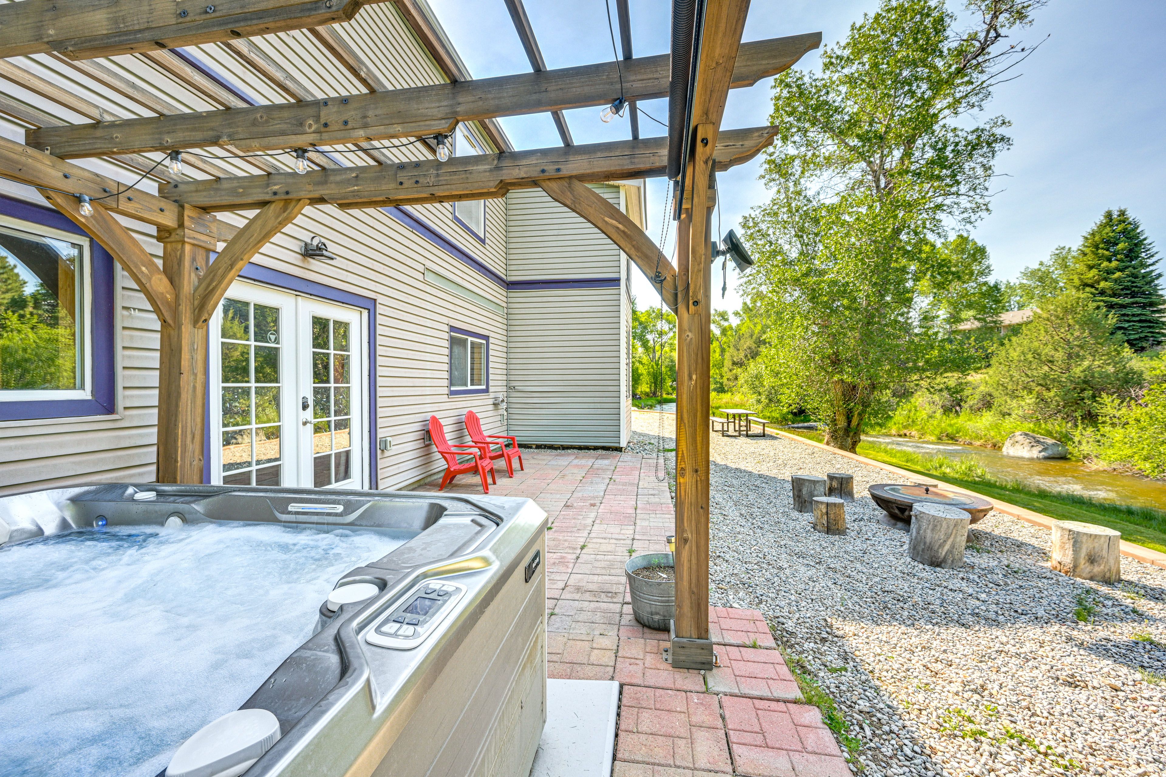 Patio | Hot Tub | Fire Pit