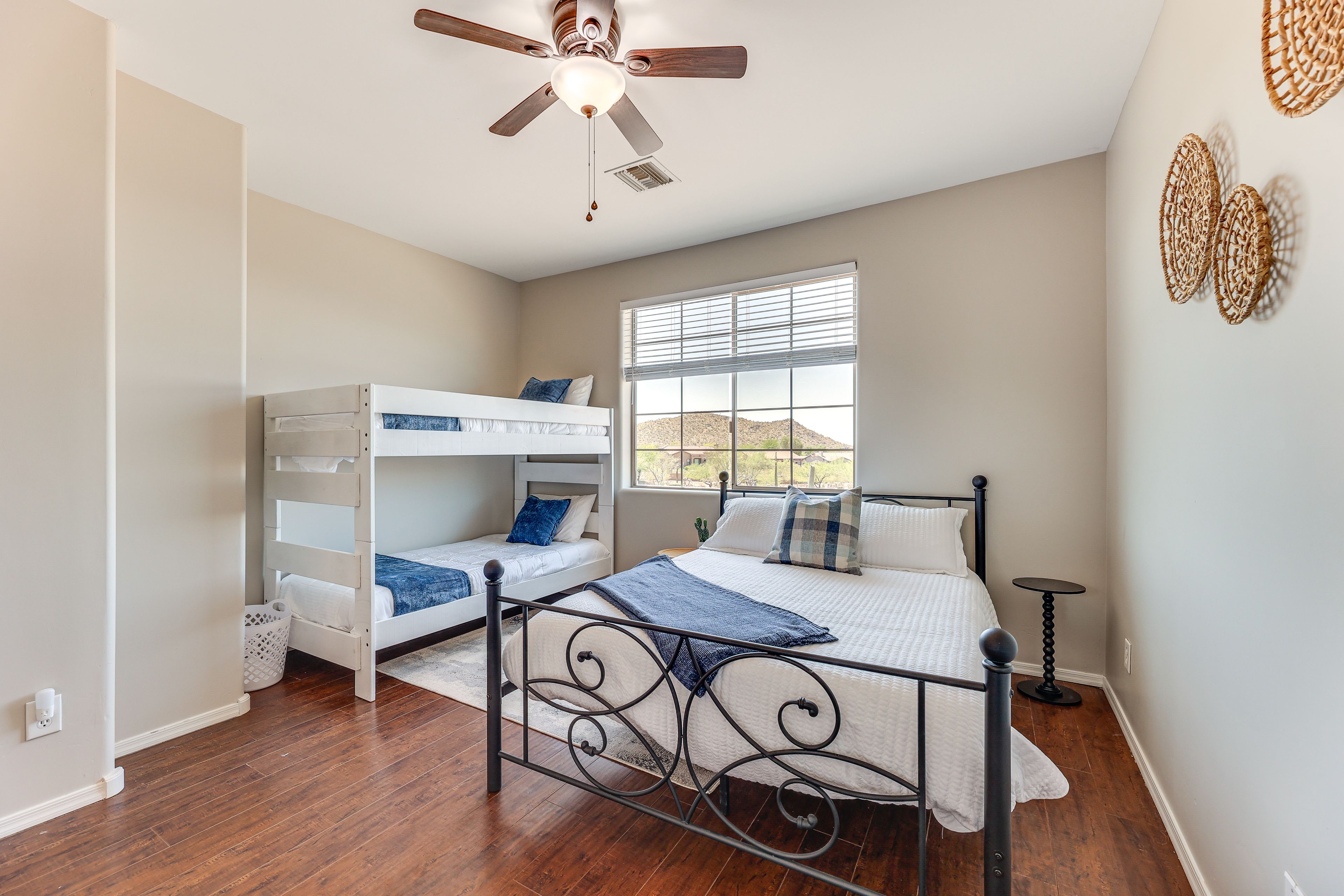 Bedroom 3 | Queen Bed | Twin Bunk Bed | 2nd Floor
