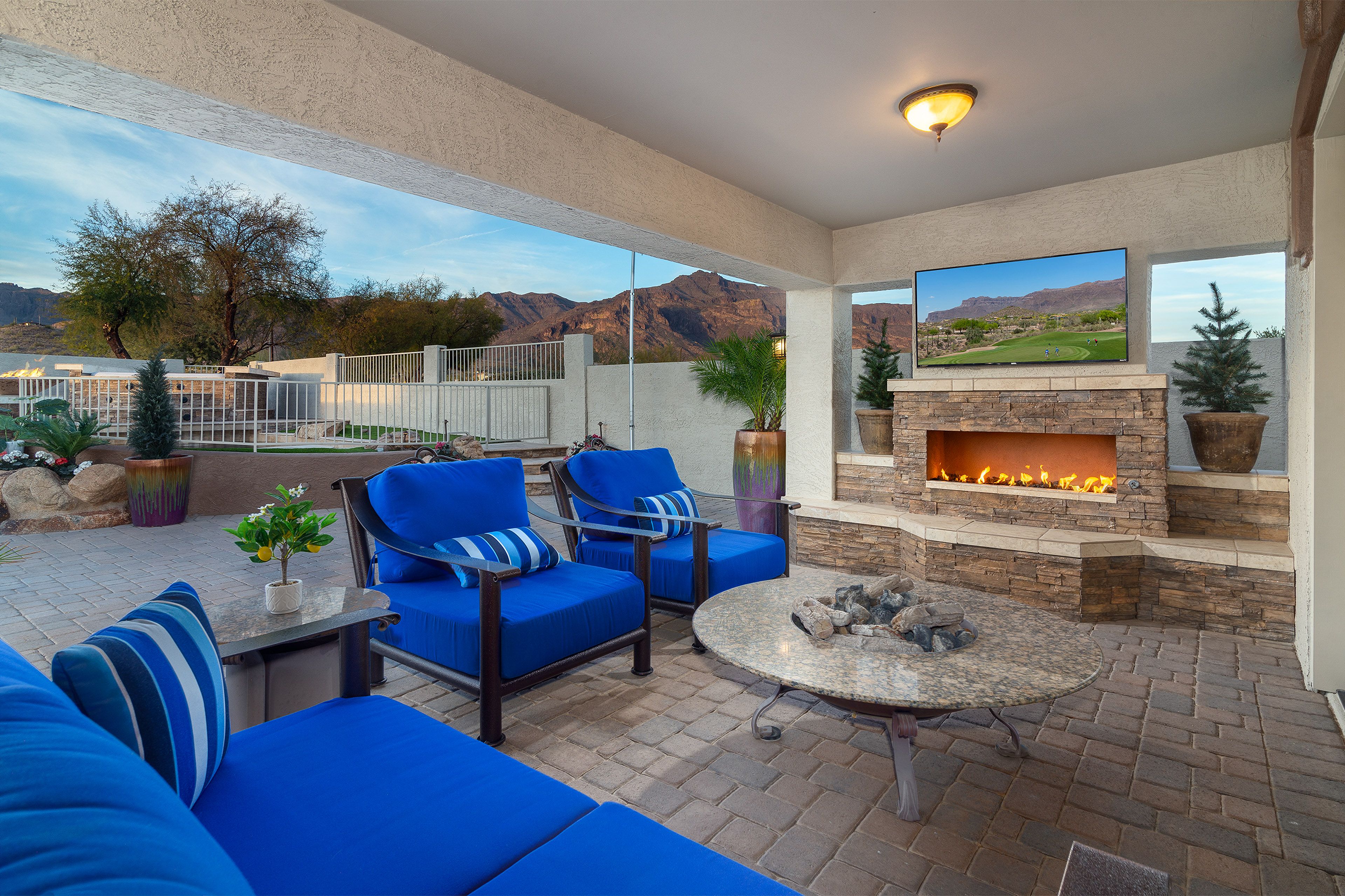 Covered Patio | Smart TV | Fireplace